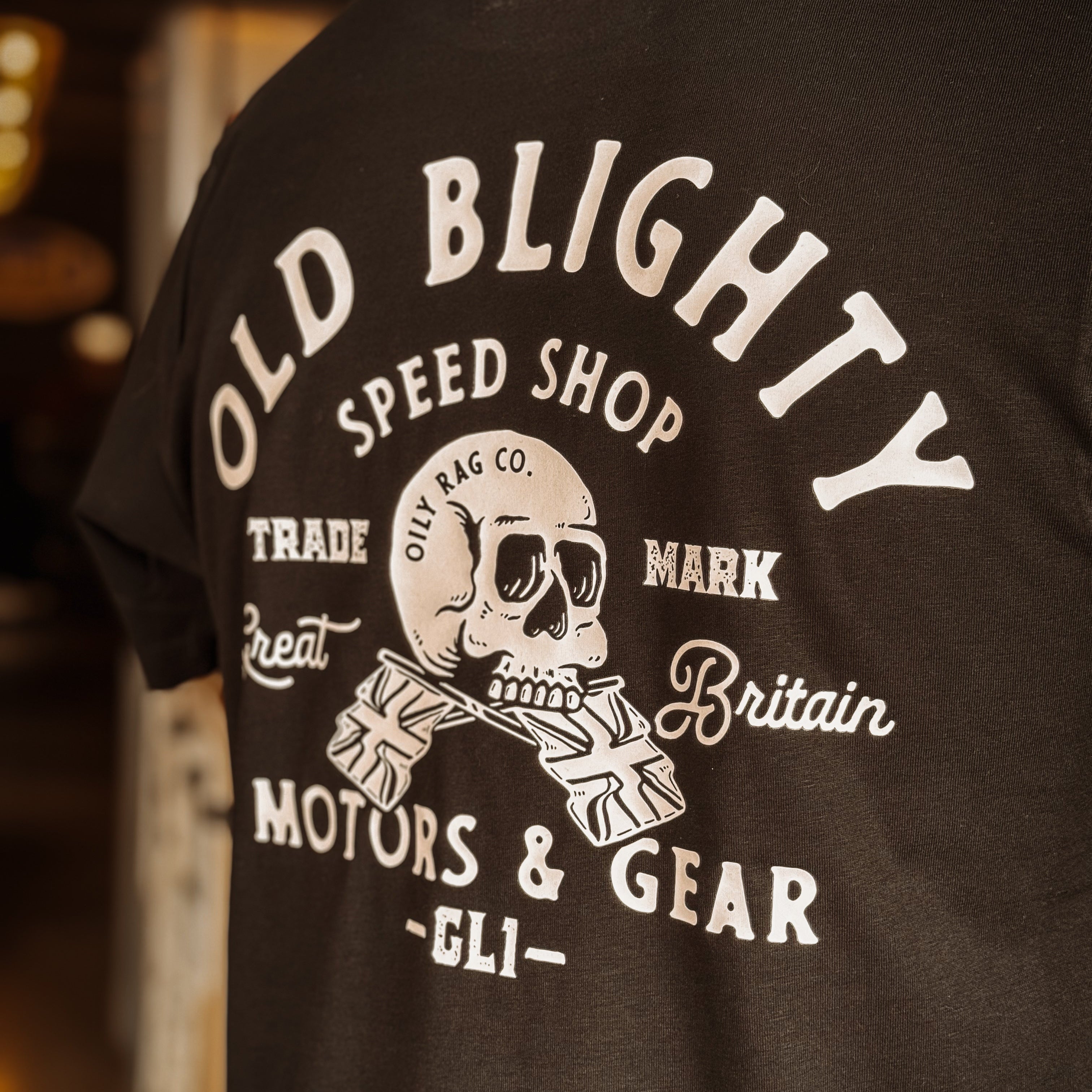 Old Blighty T-shirt - Black