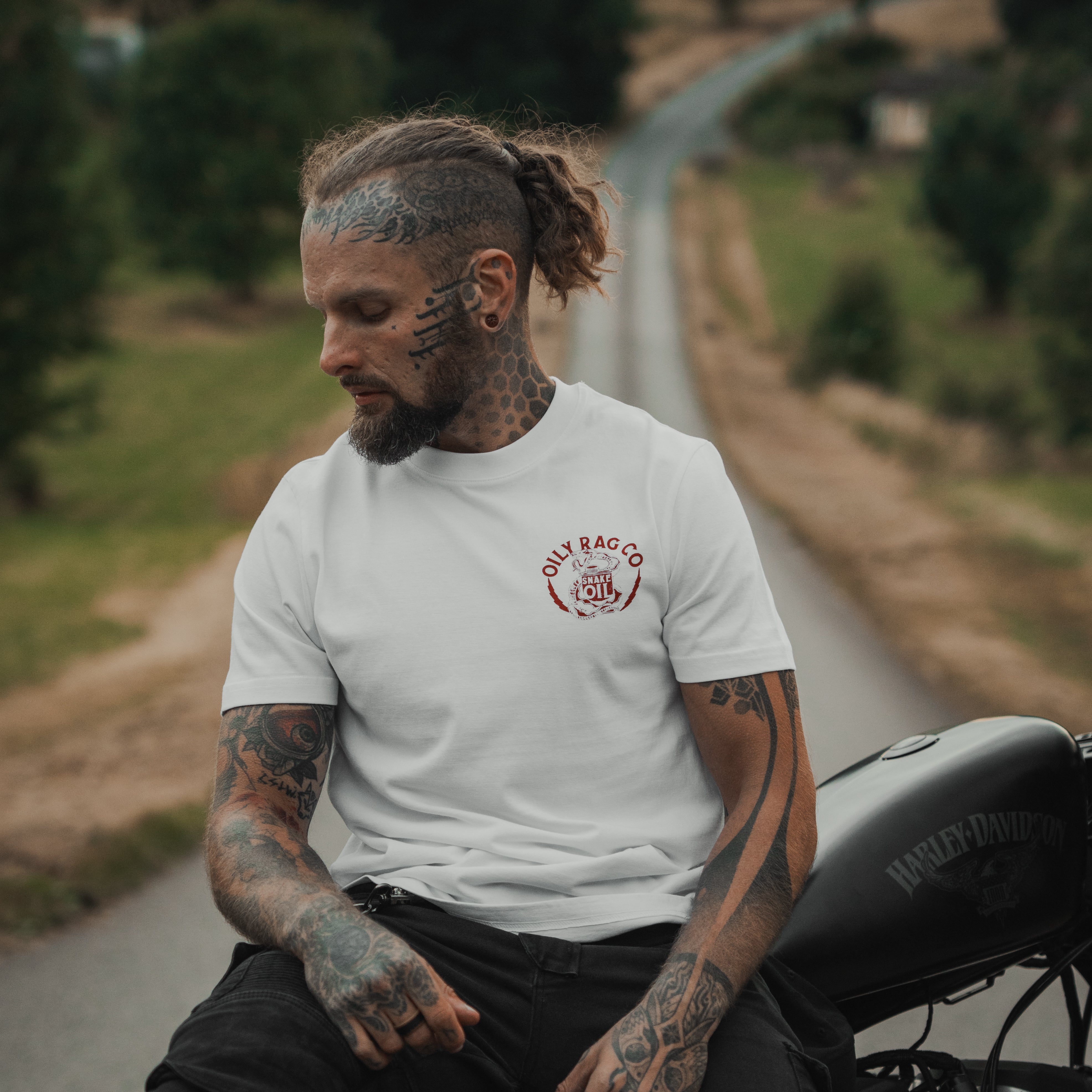 Snake Oil T-shirt - White