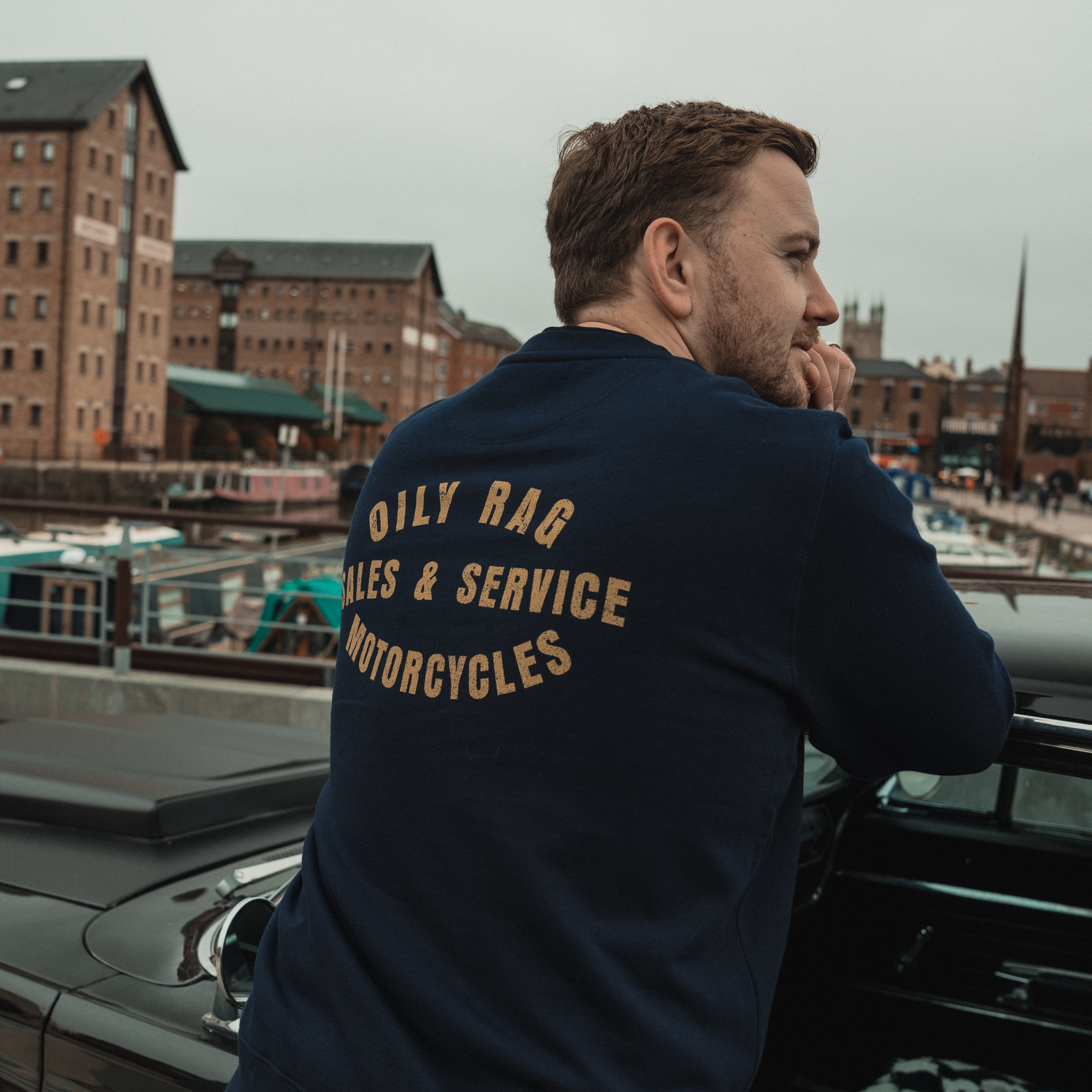 Sales & Service Sweatshirt - Navy