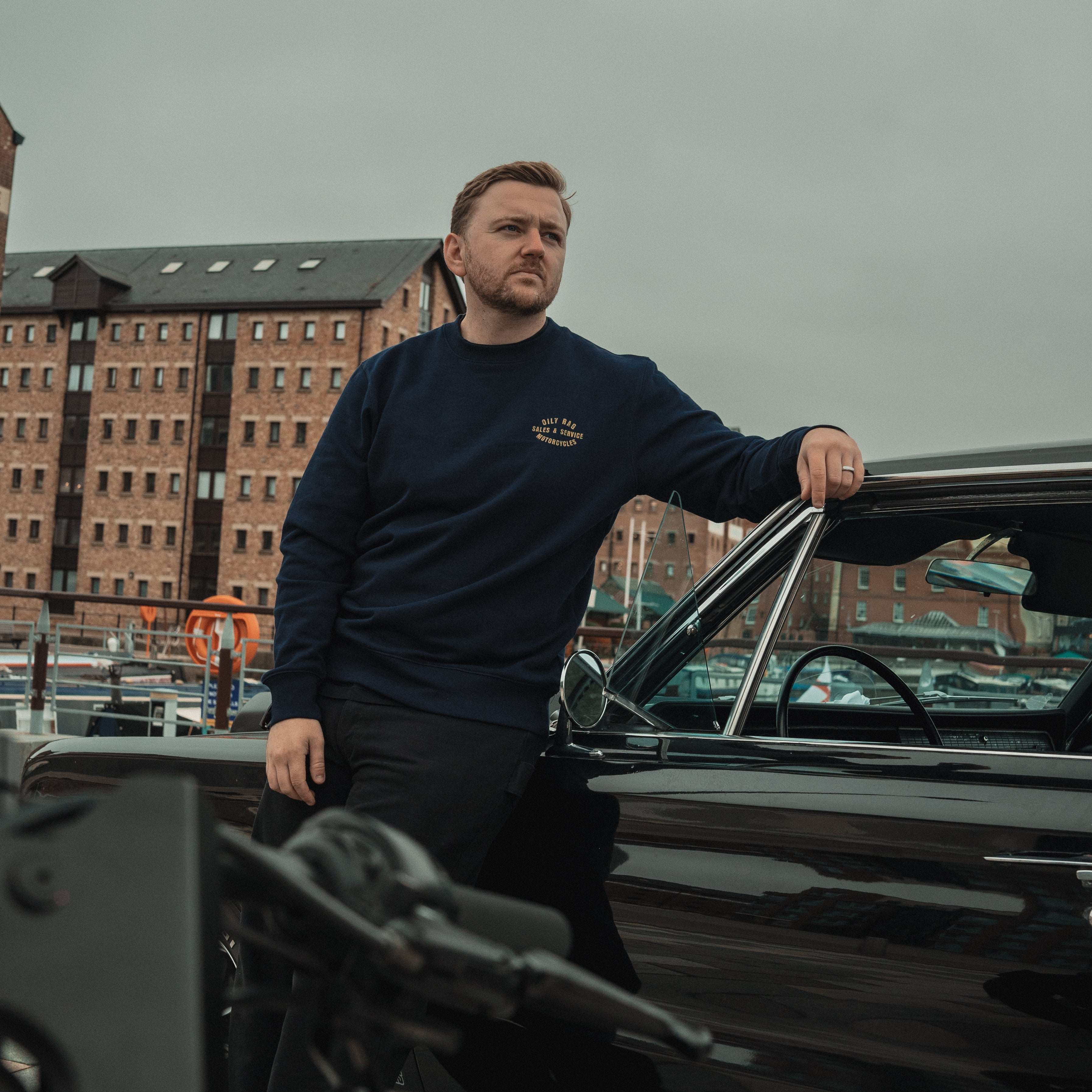 Sales & Service Sweatshirt - Navy