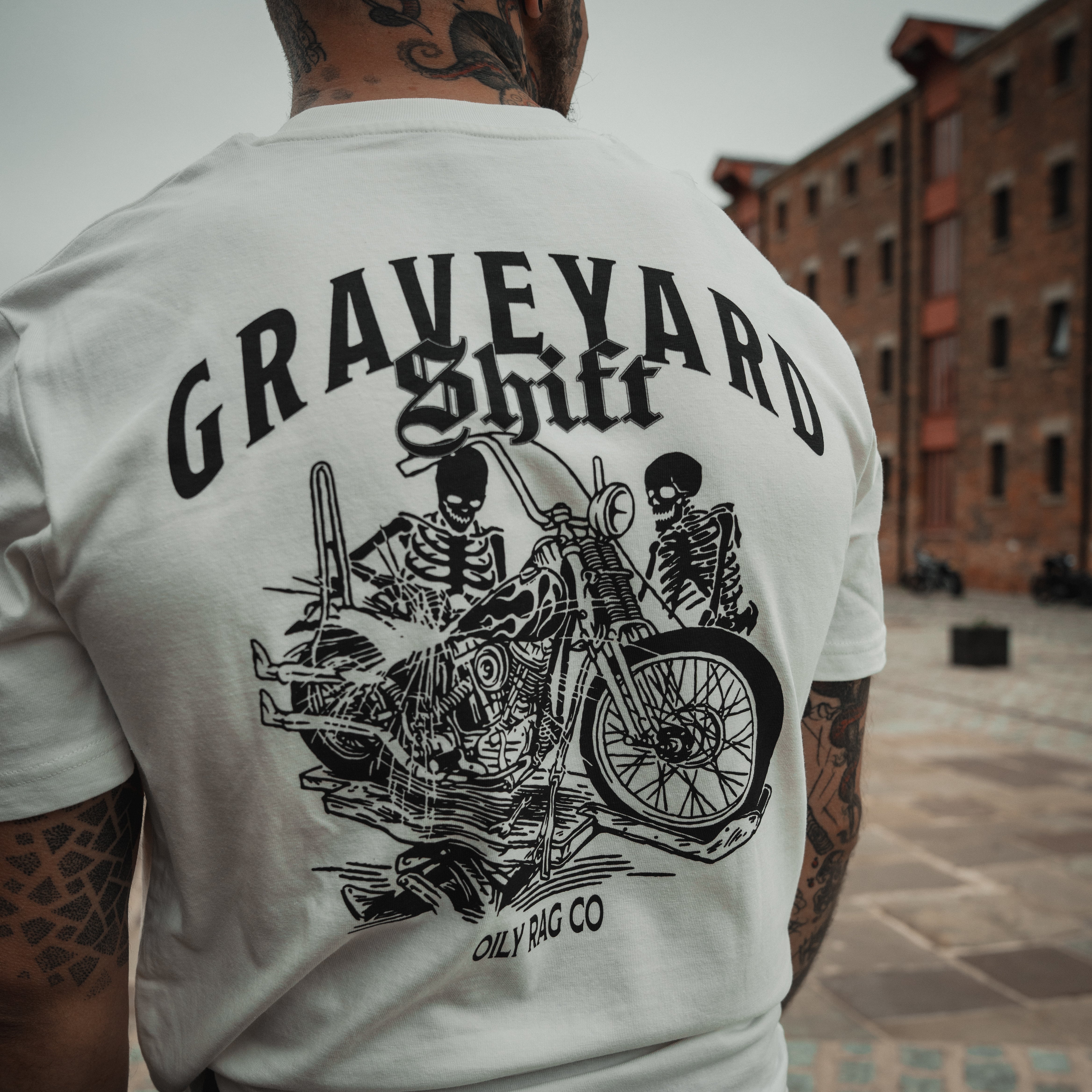 Graveyard Shift T-Shirt - White