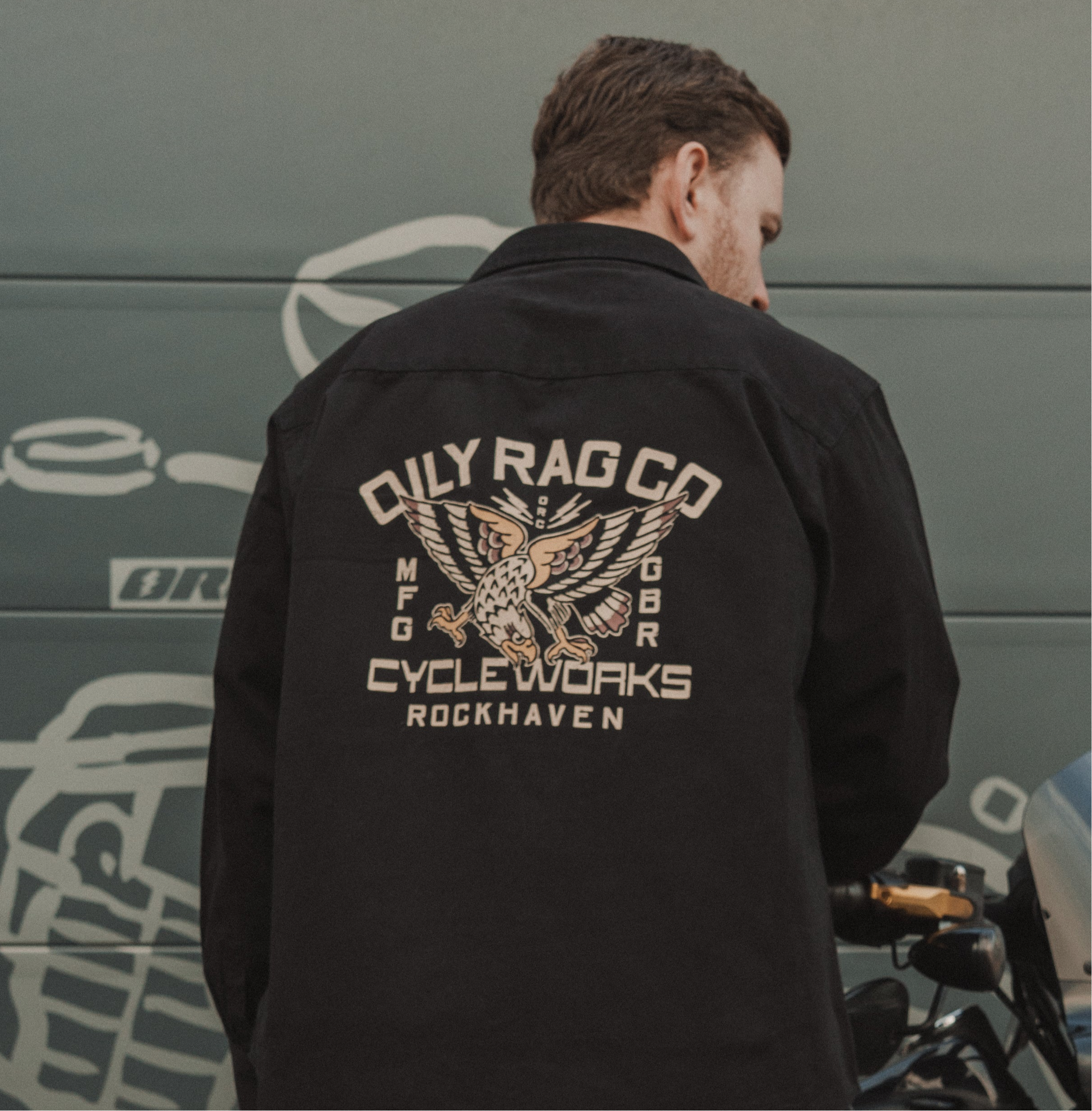 Cycleworks Drill Shirt - Black