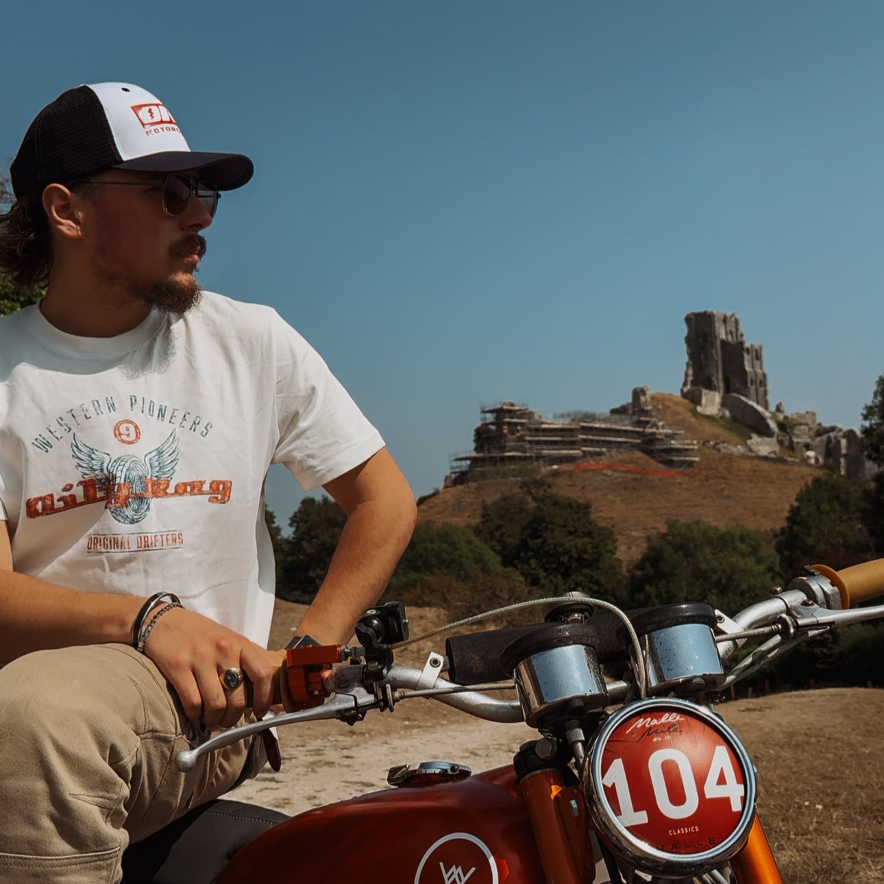 Western Pioneer T-shirt - Off White