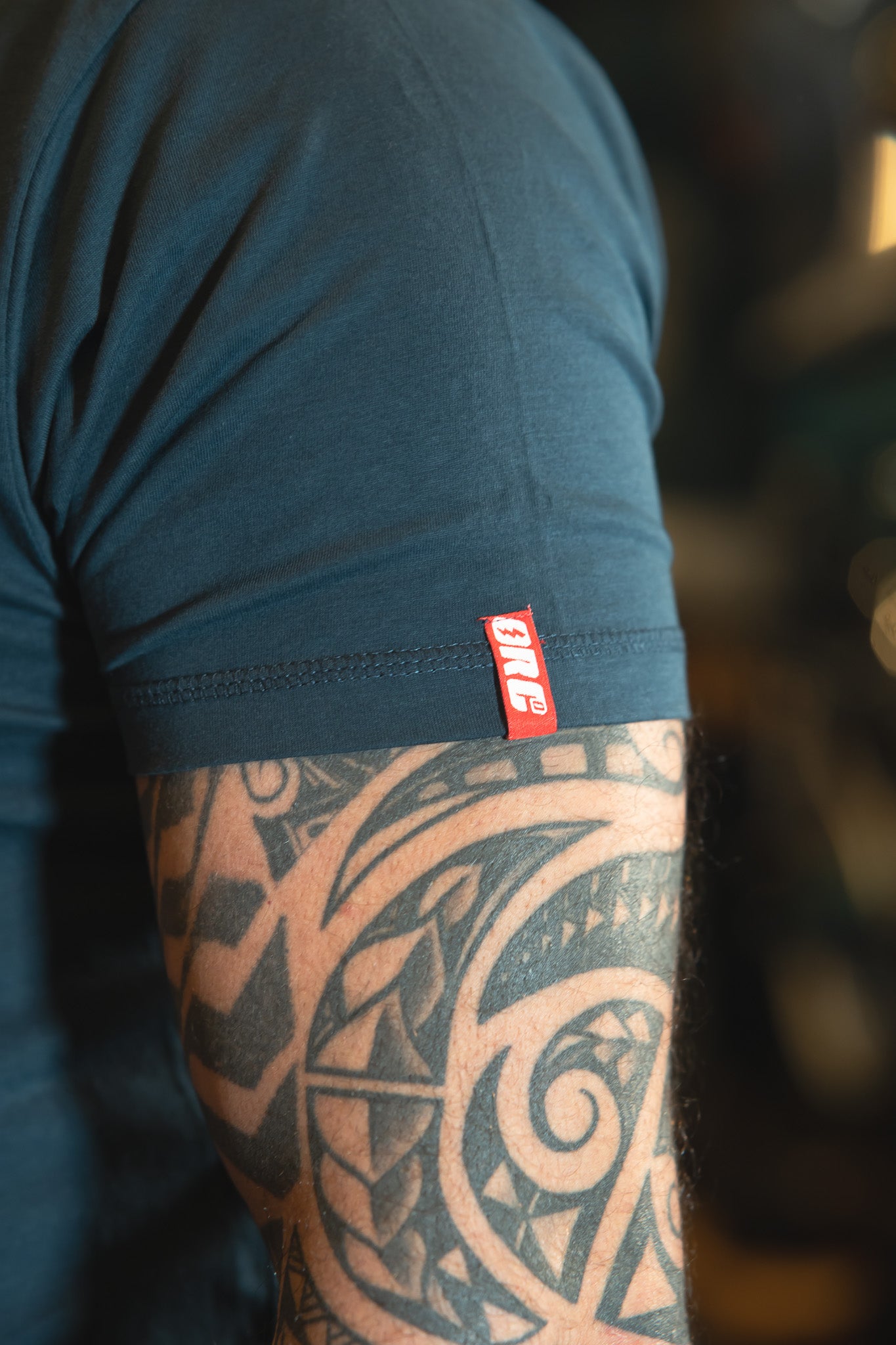 Bike Art T-Shirt - Denim Blue - Black Label Collection