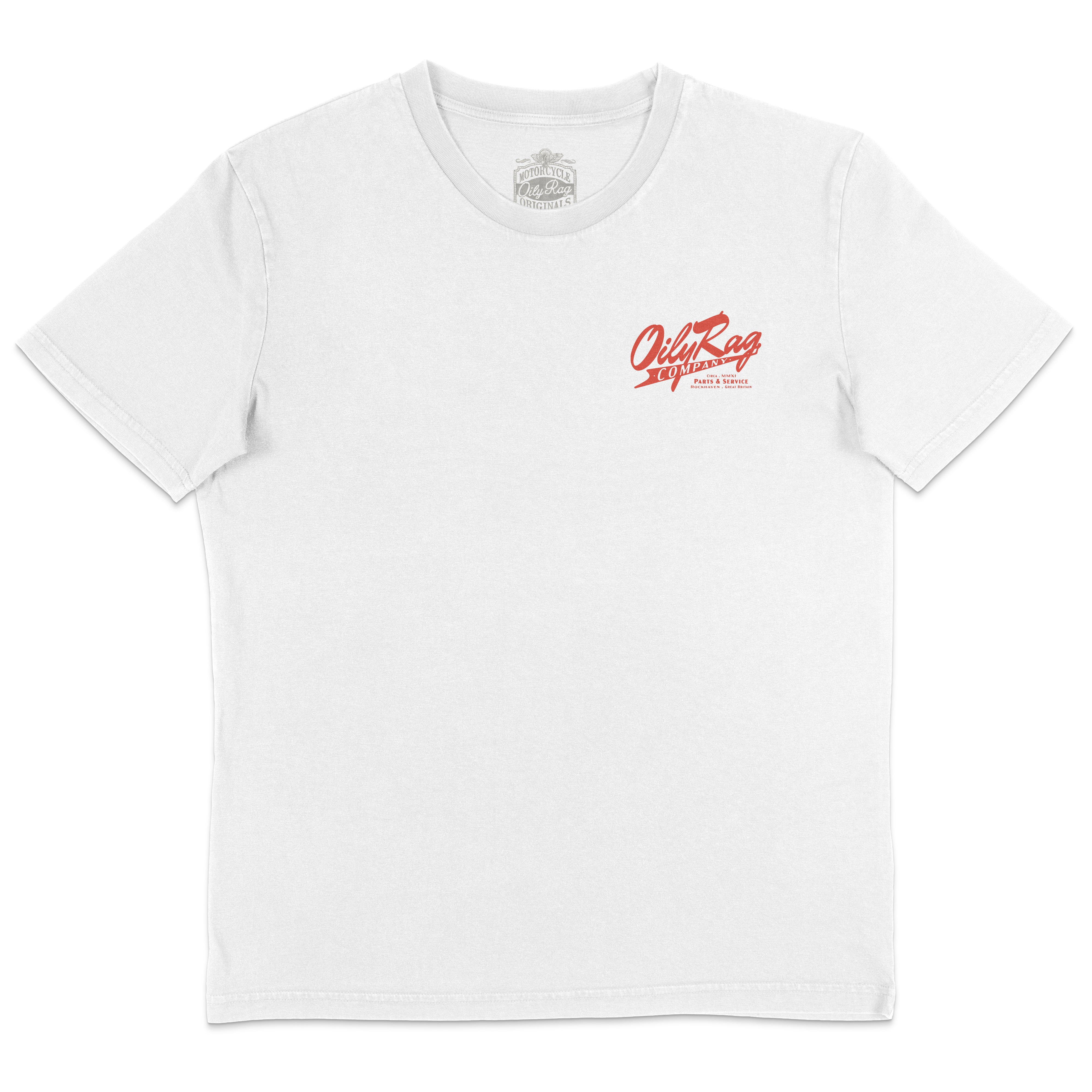 Service Script T-Shirt - White