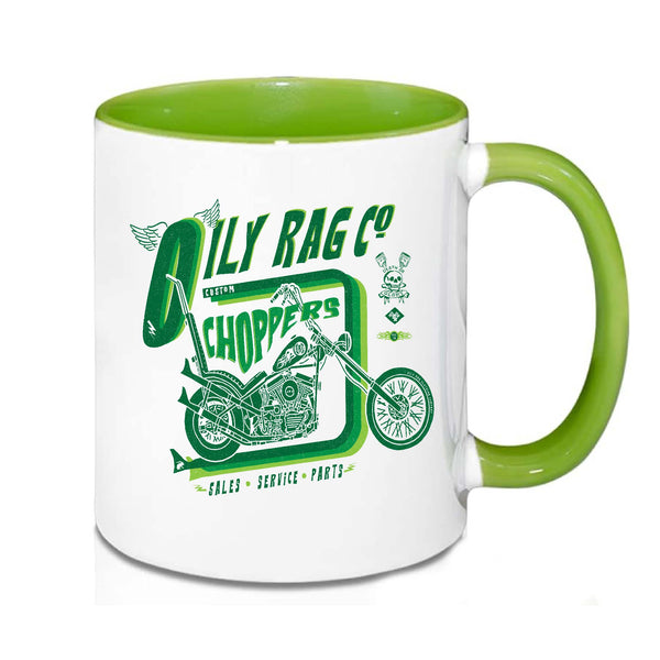 Oily Rag Choppers Coffe/Tea Mug + Free coaster