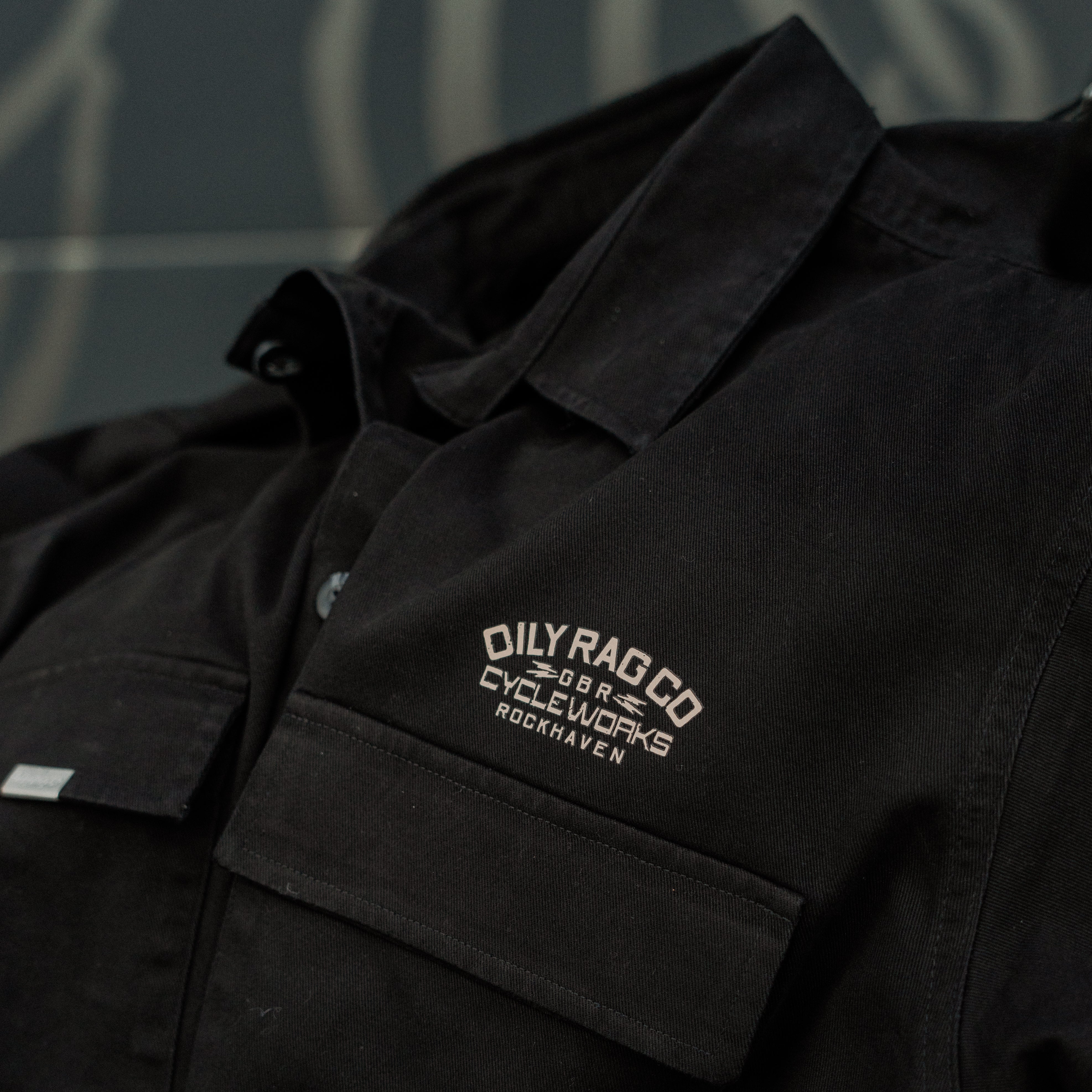 Cycleworks Drill Shirt - Black