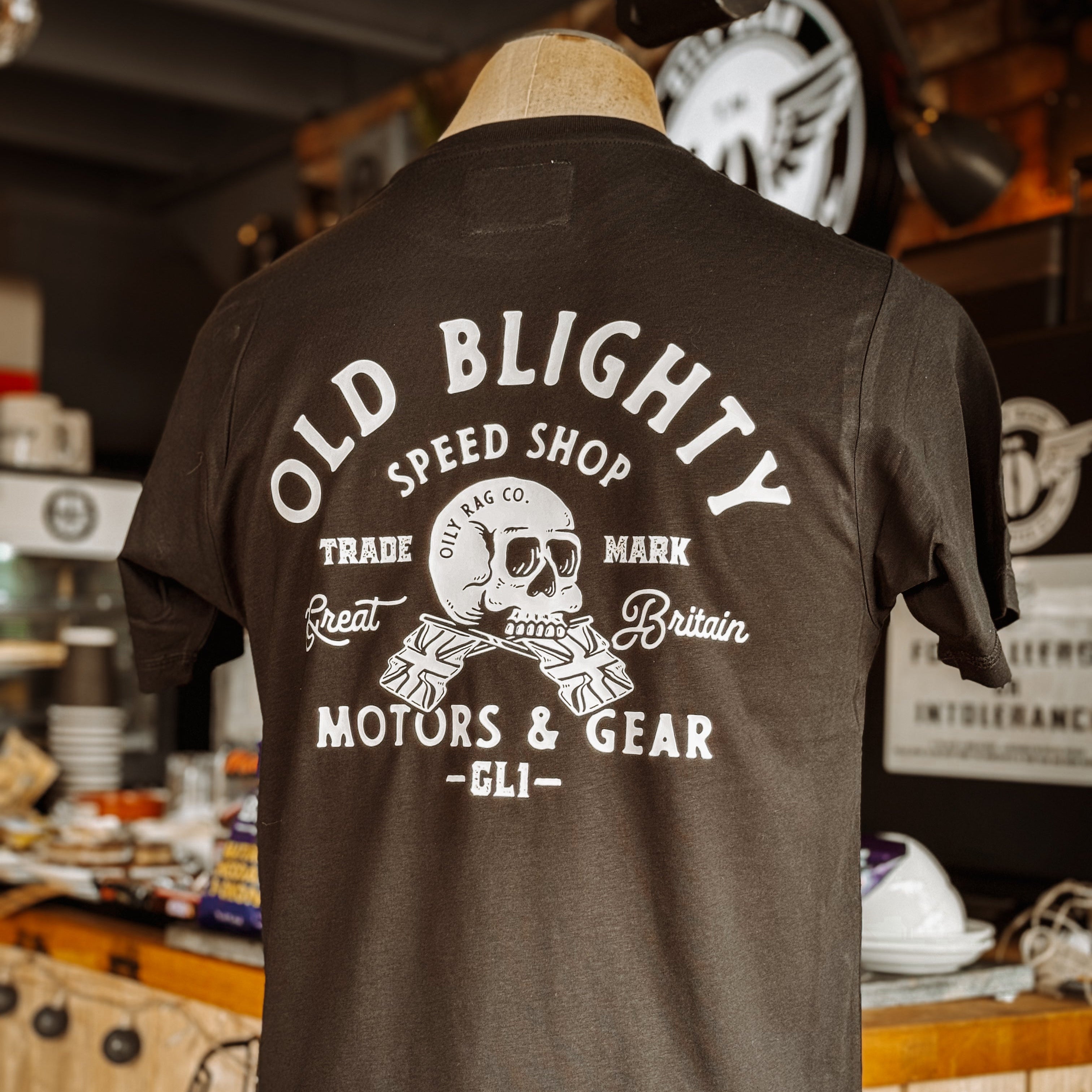Old Blighty T-shirt - Black