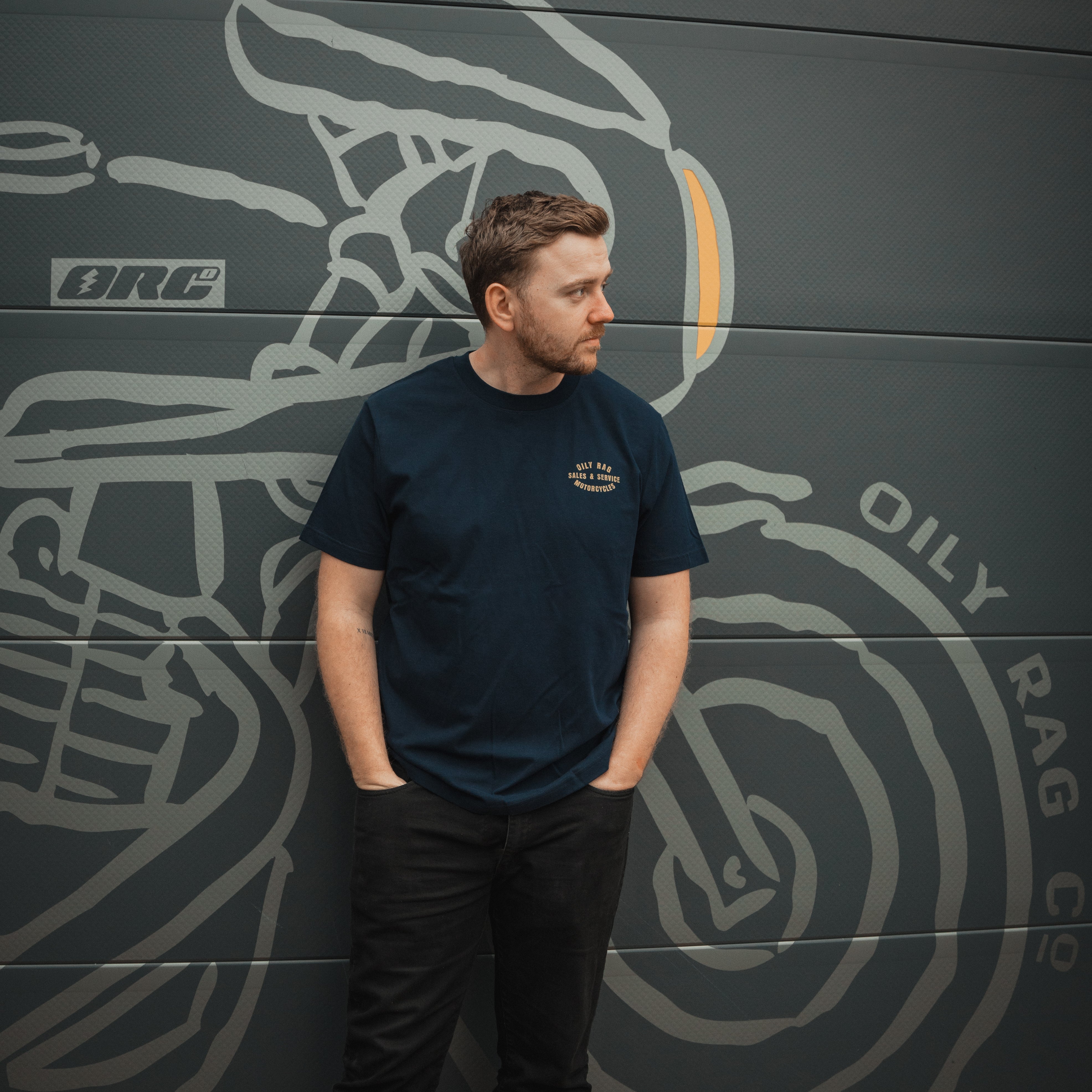 Sales & Service T-Shirt - Navy