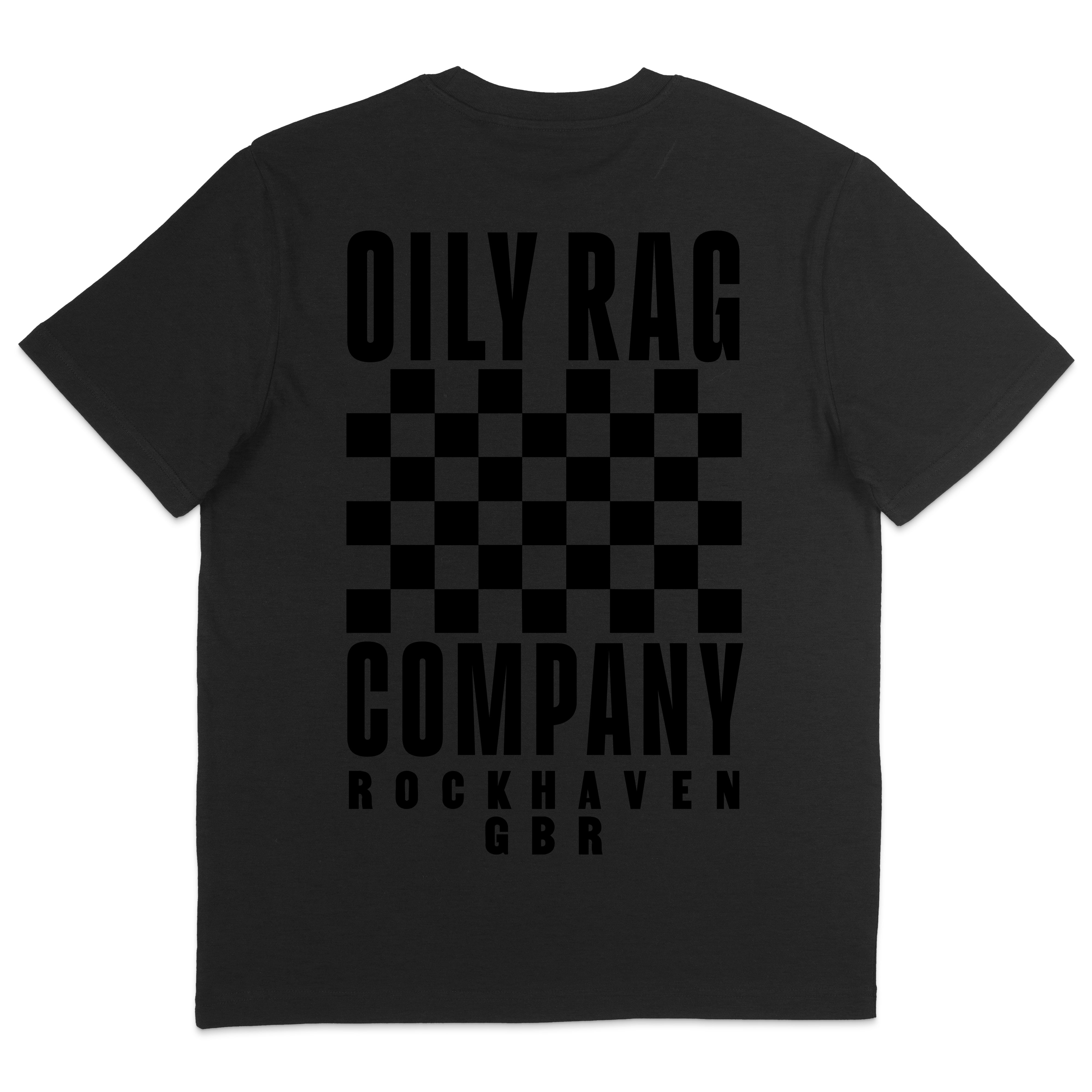 Finish Line T-Shirt - Black / Black