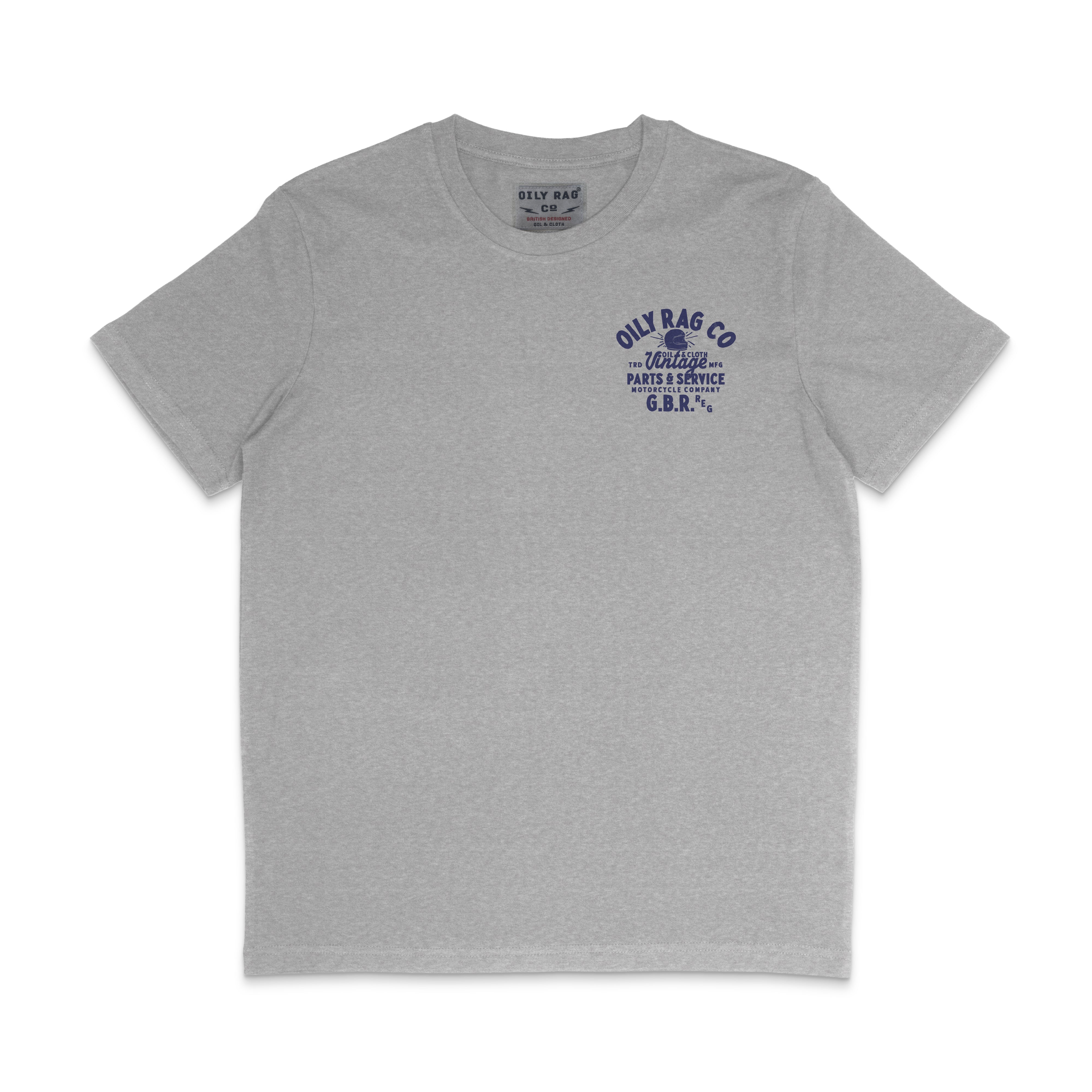 G.B.R. Vintage Tee - Grey - Black Label Collection