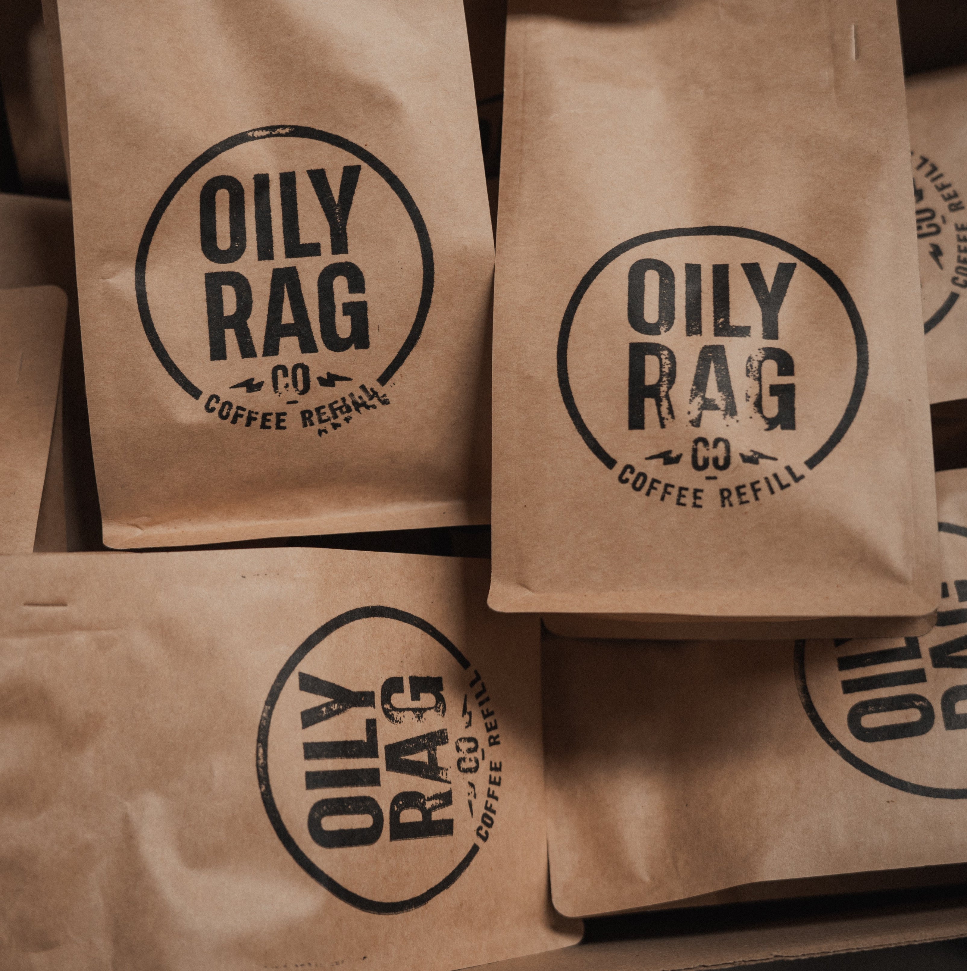 Oily Bean Coffee Refill Bag