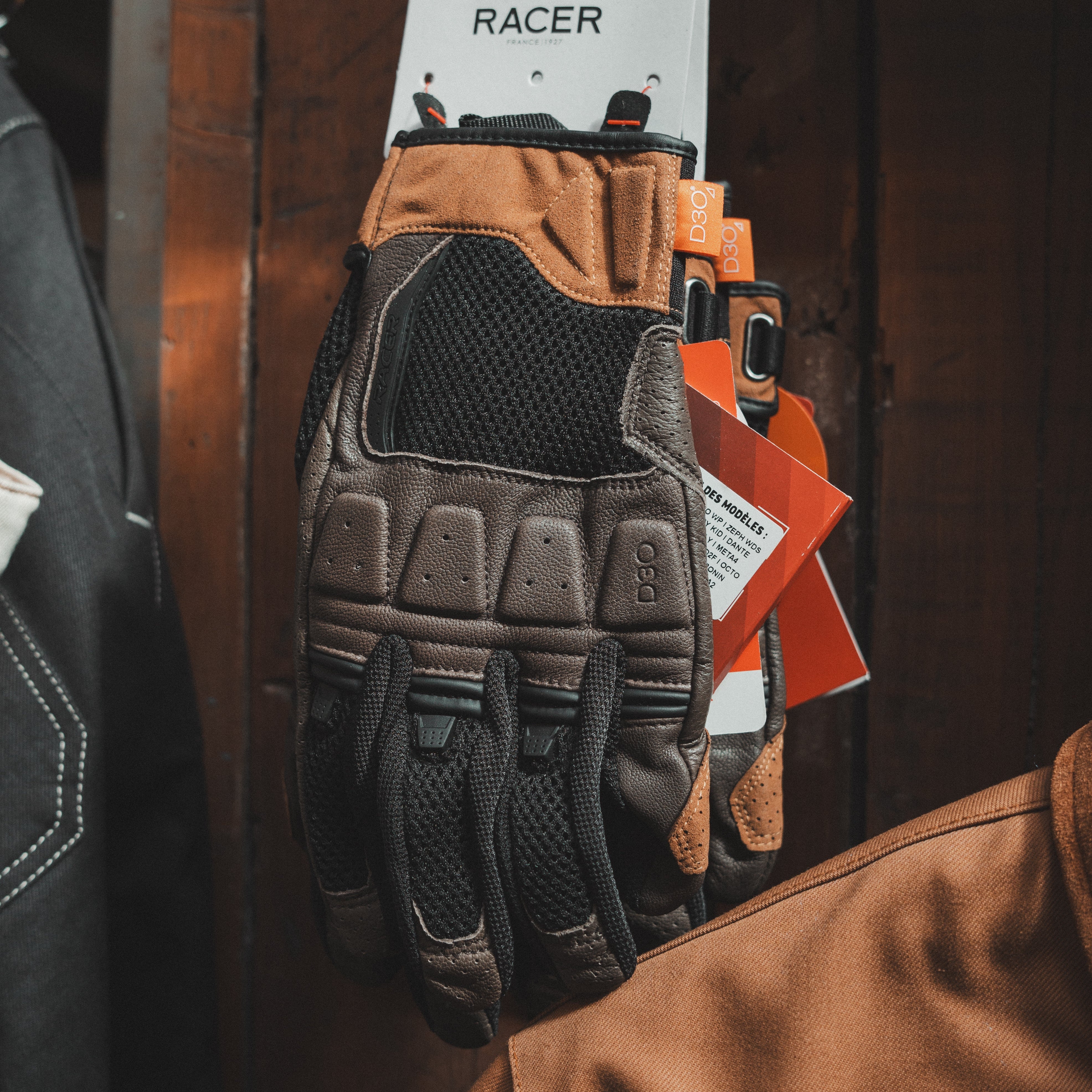 Ronin Racer Gloves Summer - Black/Sand
