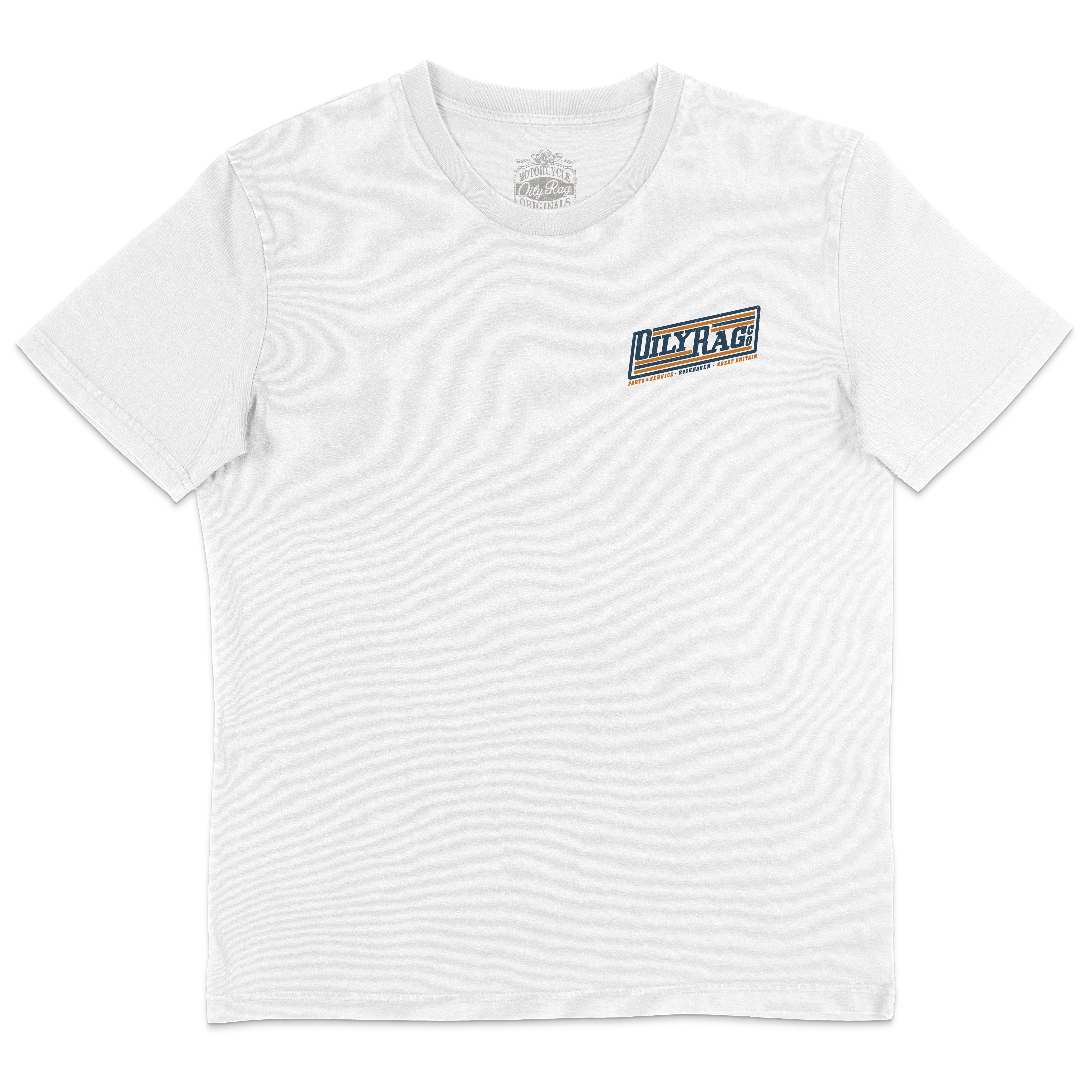 Retro Box T-Shirt - White