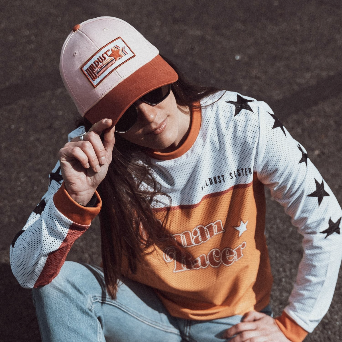 Wildust Sisters Woman Racer Cap - Woman Racer 02.png