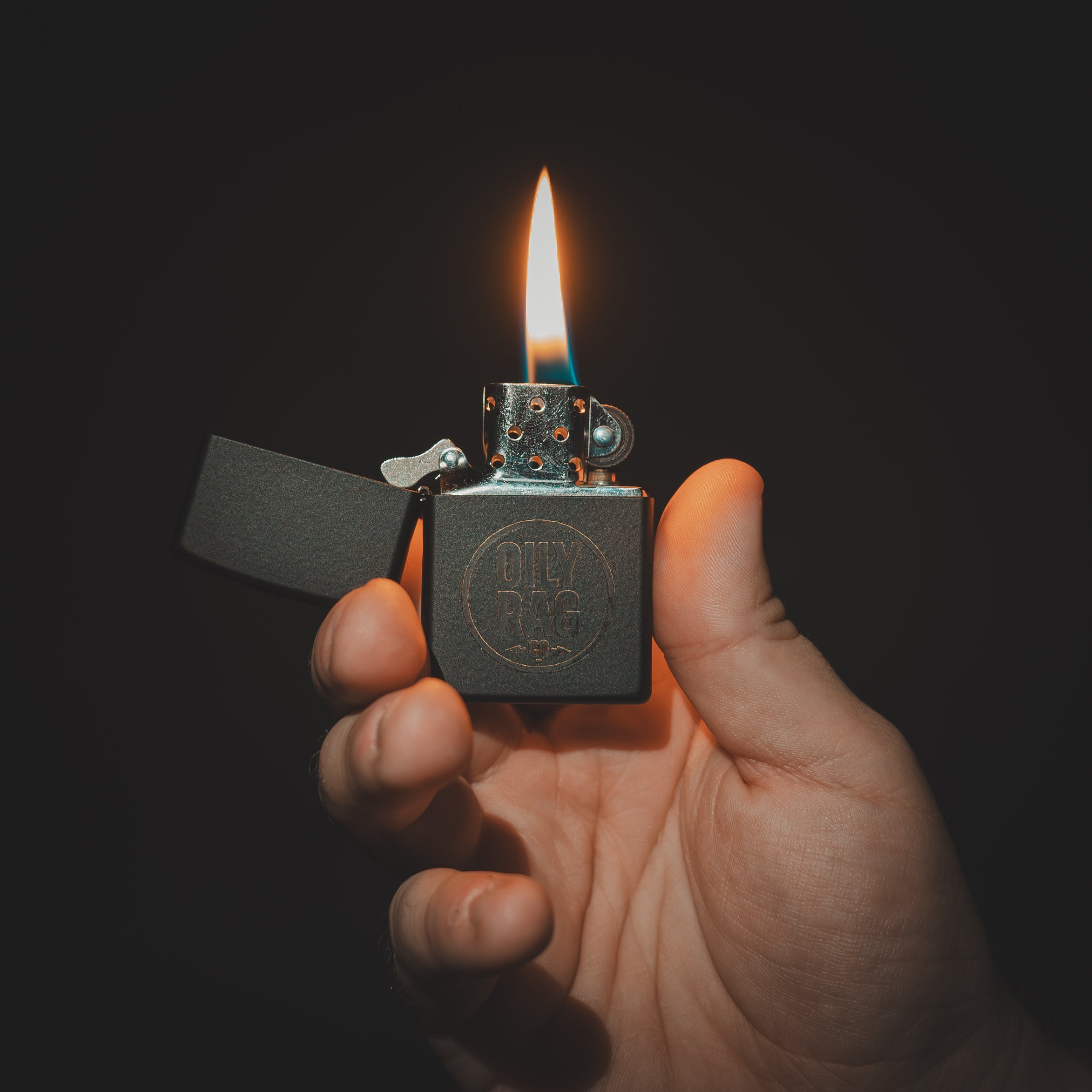 Oily Rag Zippo Lighter