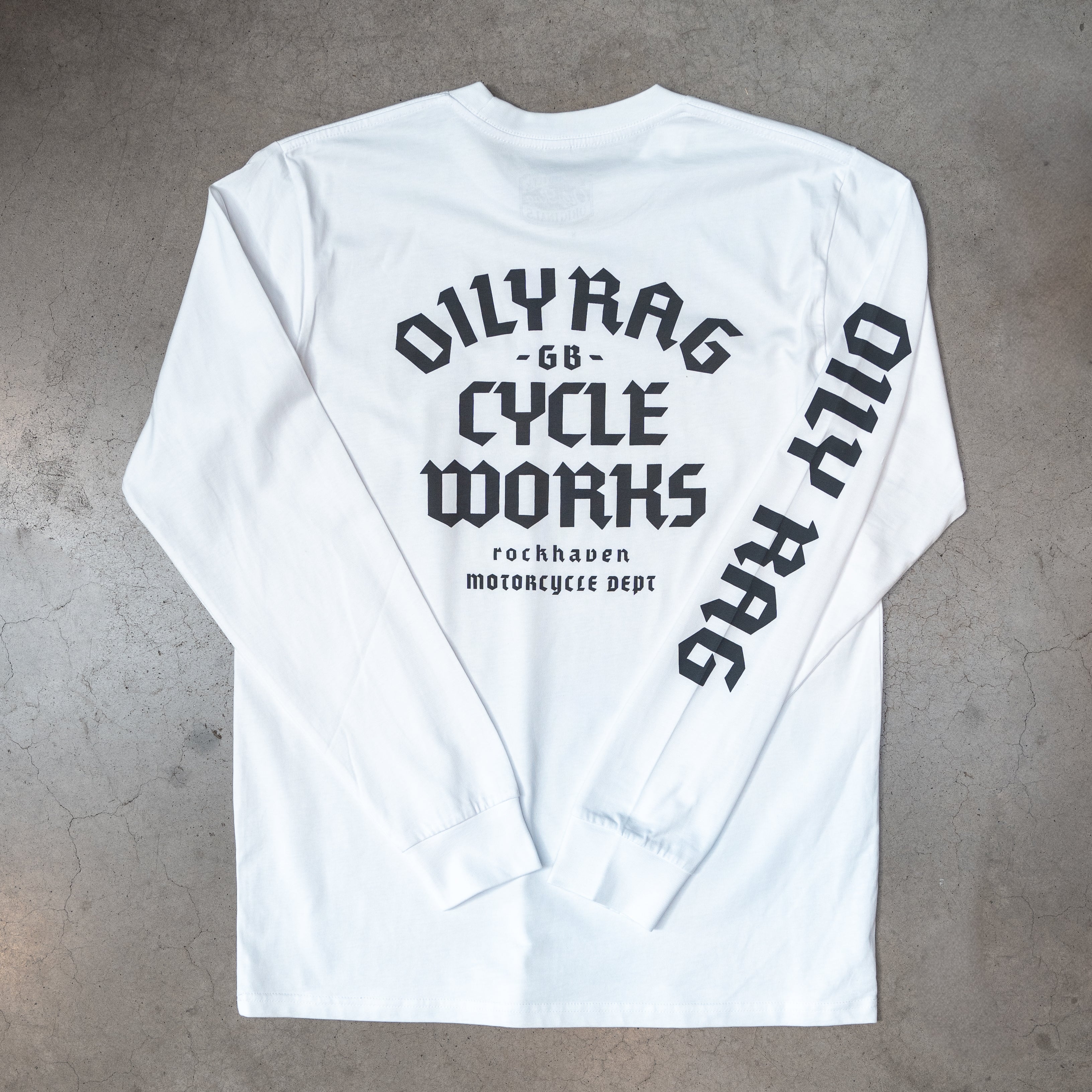 Blackletter L/S T-Shirt - White