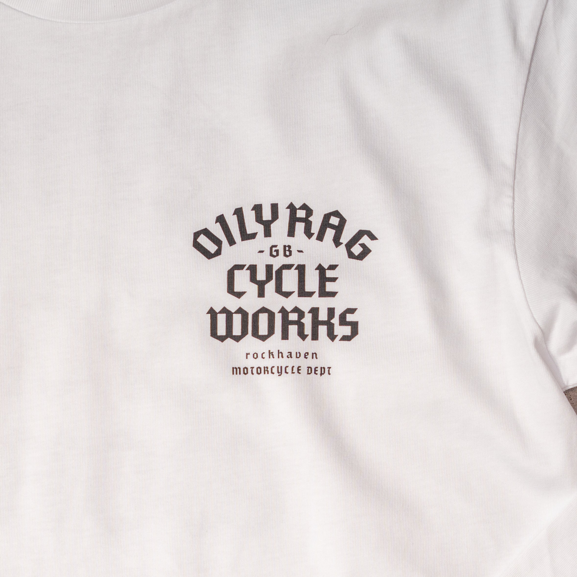 Blackletter L/S T-Shirt - White