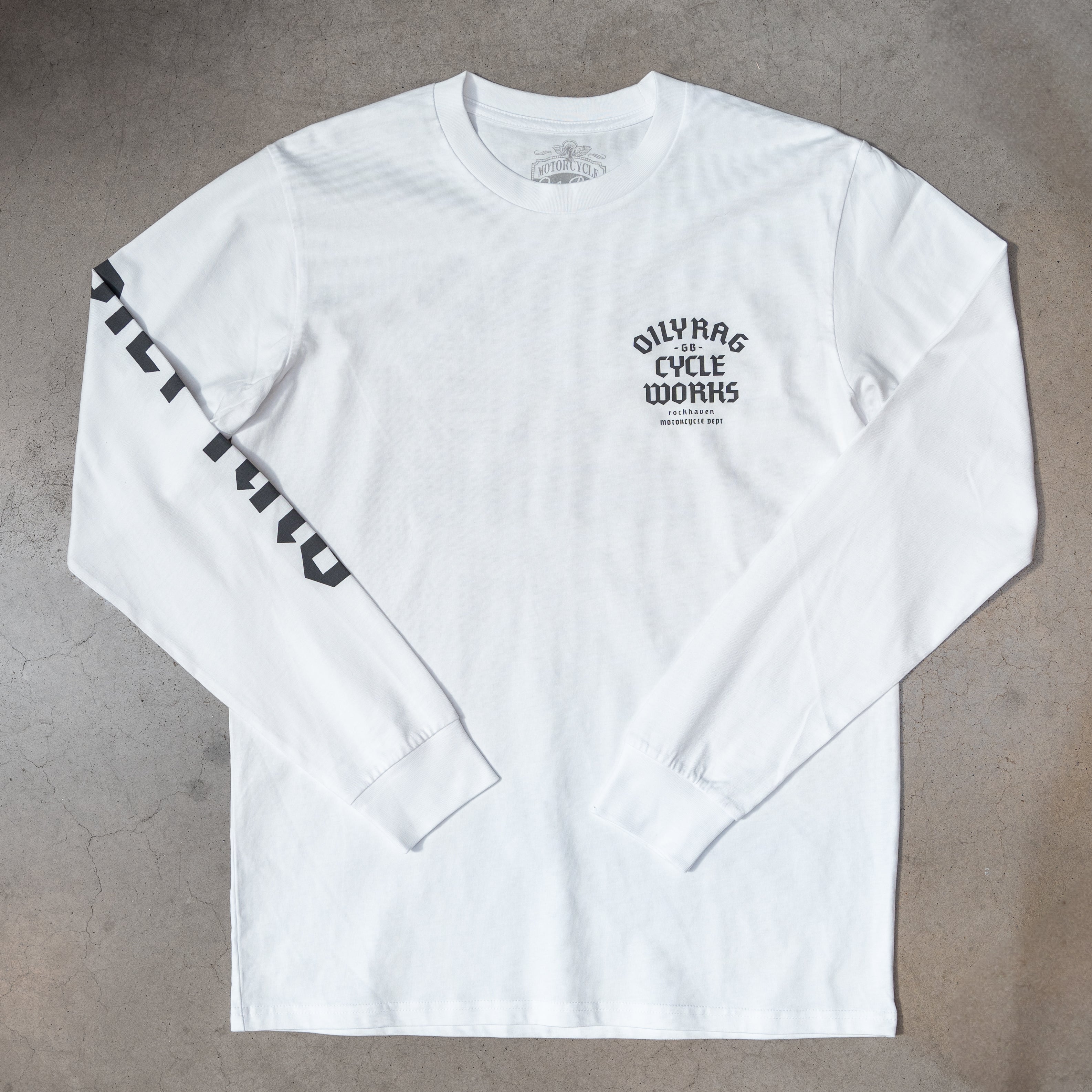 Blackletter L/S T-Shirt - White