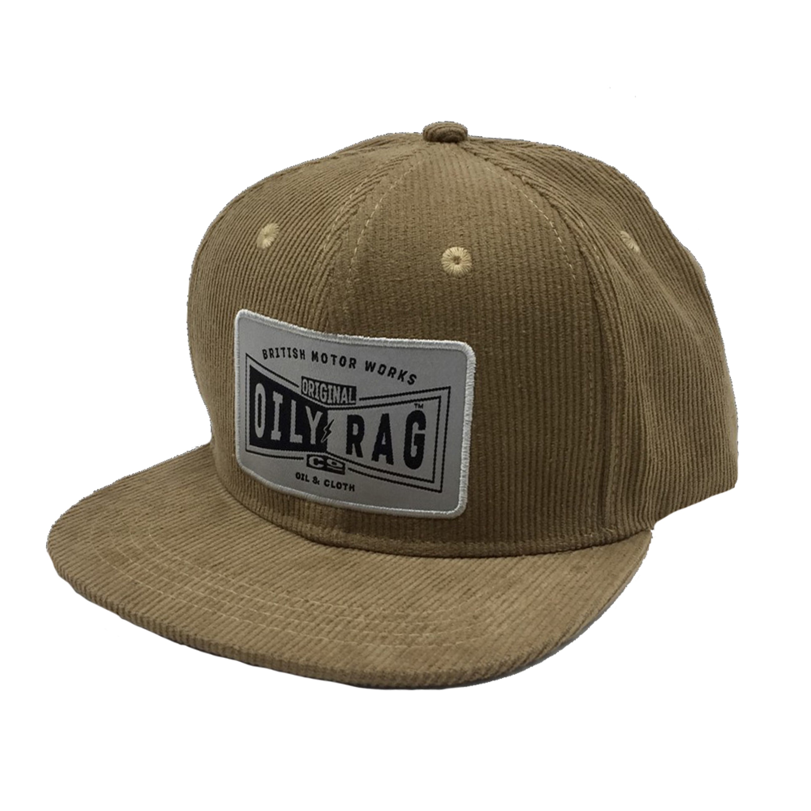 Oily Rag British Motor Works Corduroy Cap