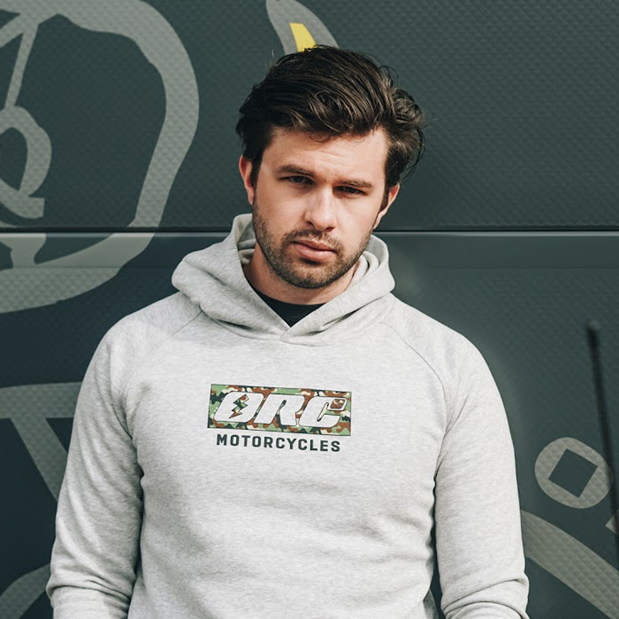 ORCo Camo Pullover Hoodie - Unisex - Grey Heather