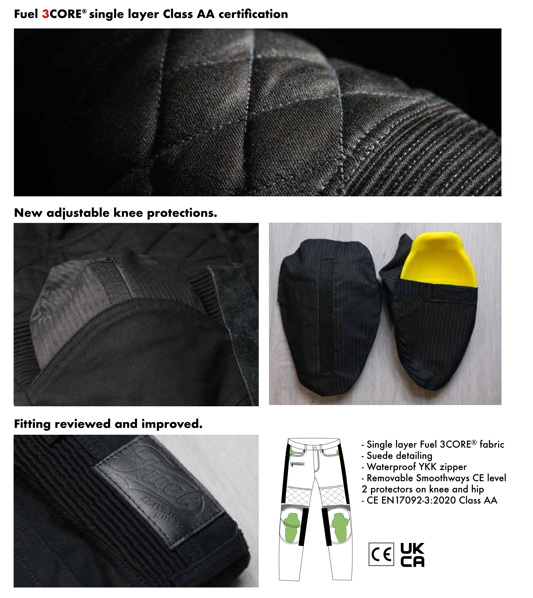 Fuel Sergeant 2 Trousers - Black