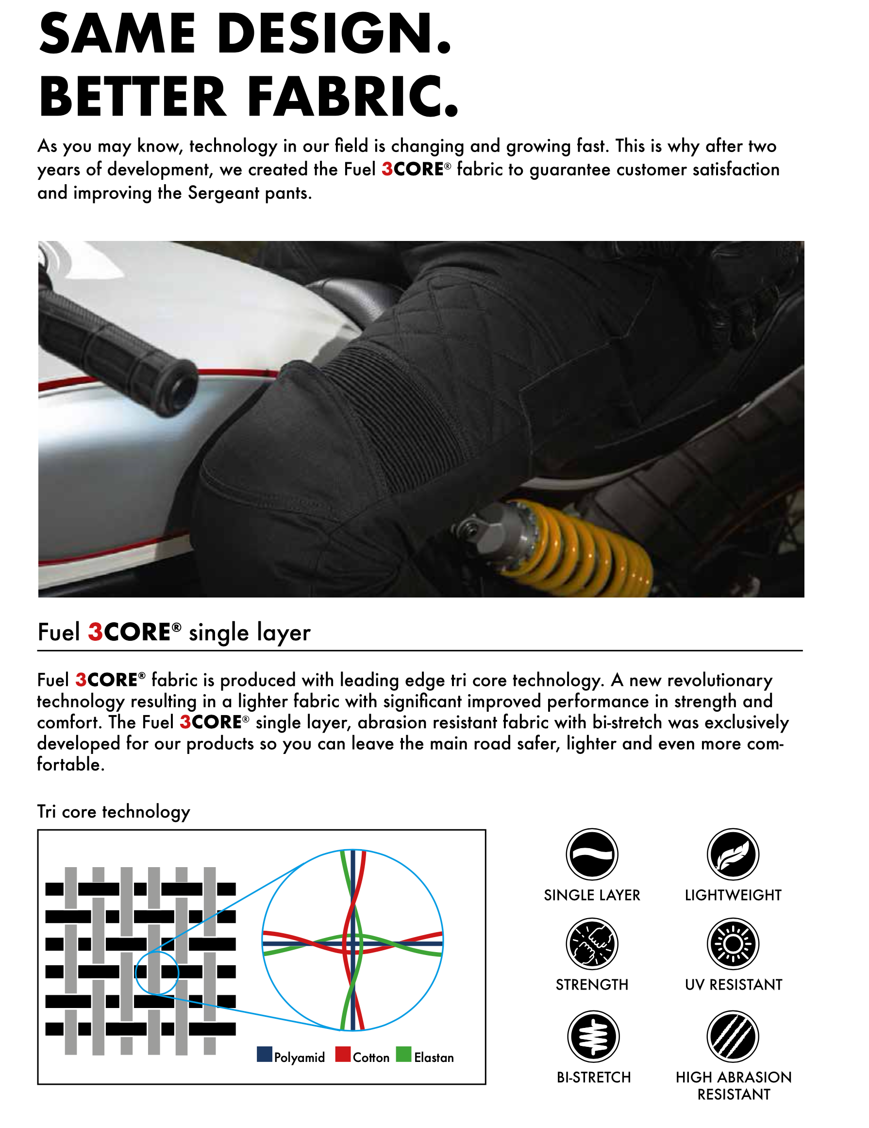 Fuel Sergeant 2 Trousers - Sahara