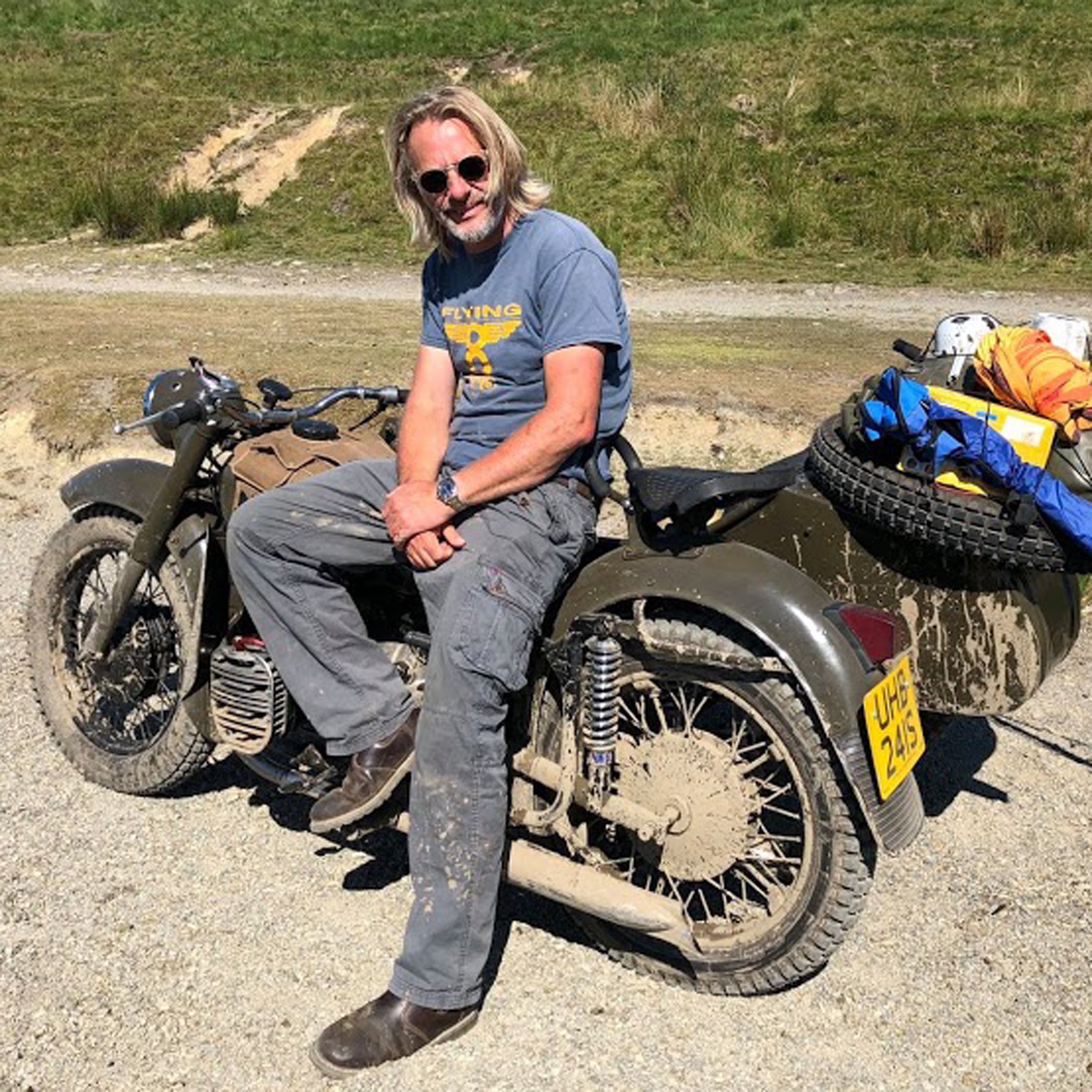 flying 8, flying eight, motorbike, motorcycle tshirt, henry cole