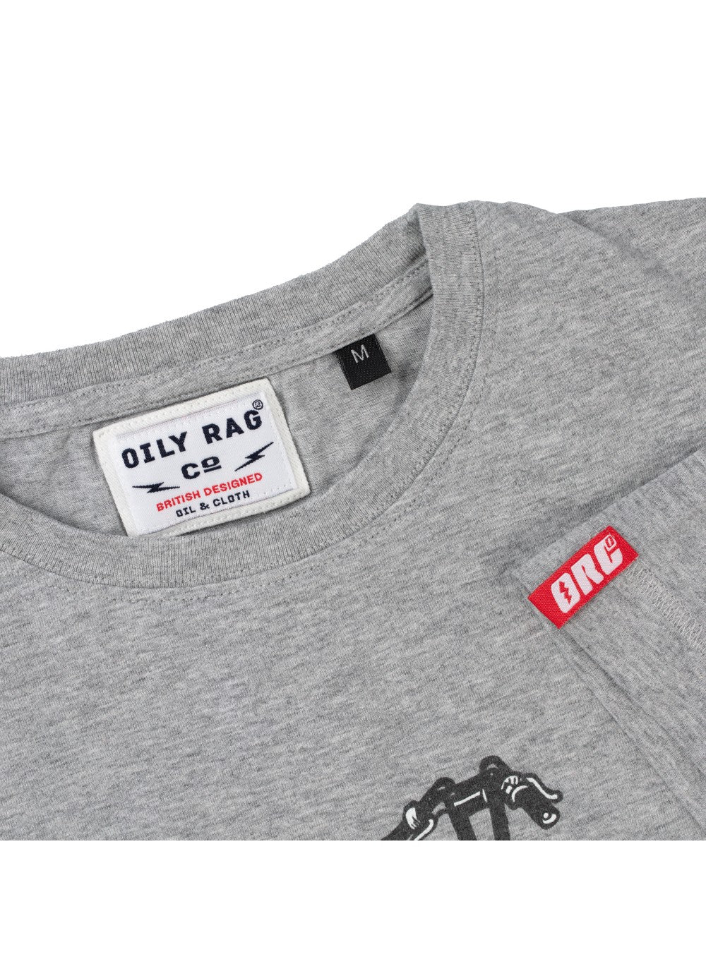 oily rag clothing, medium, label