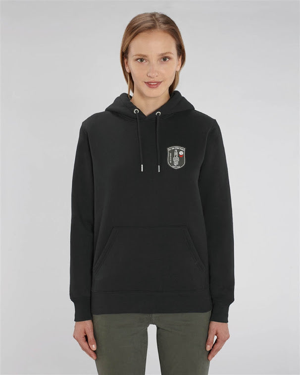 Spark Plug Pullover Hoodie - Back Print - Black