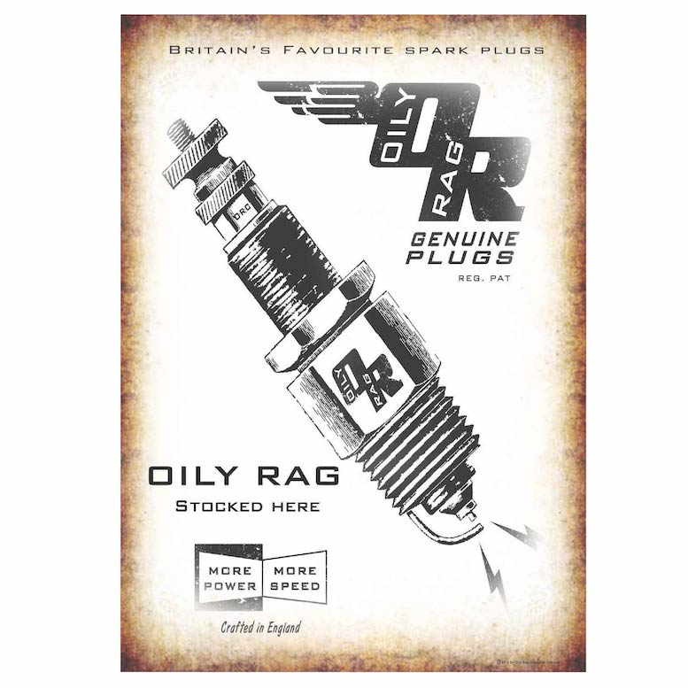 Silverstone Racing Print - Size A1 841mm x 594mm | Oily Rag Co