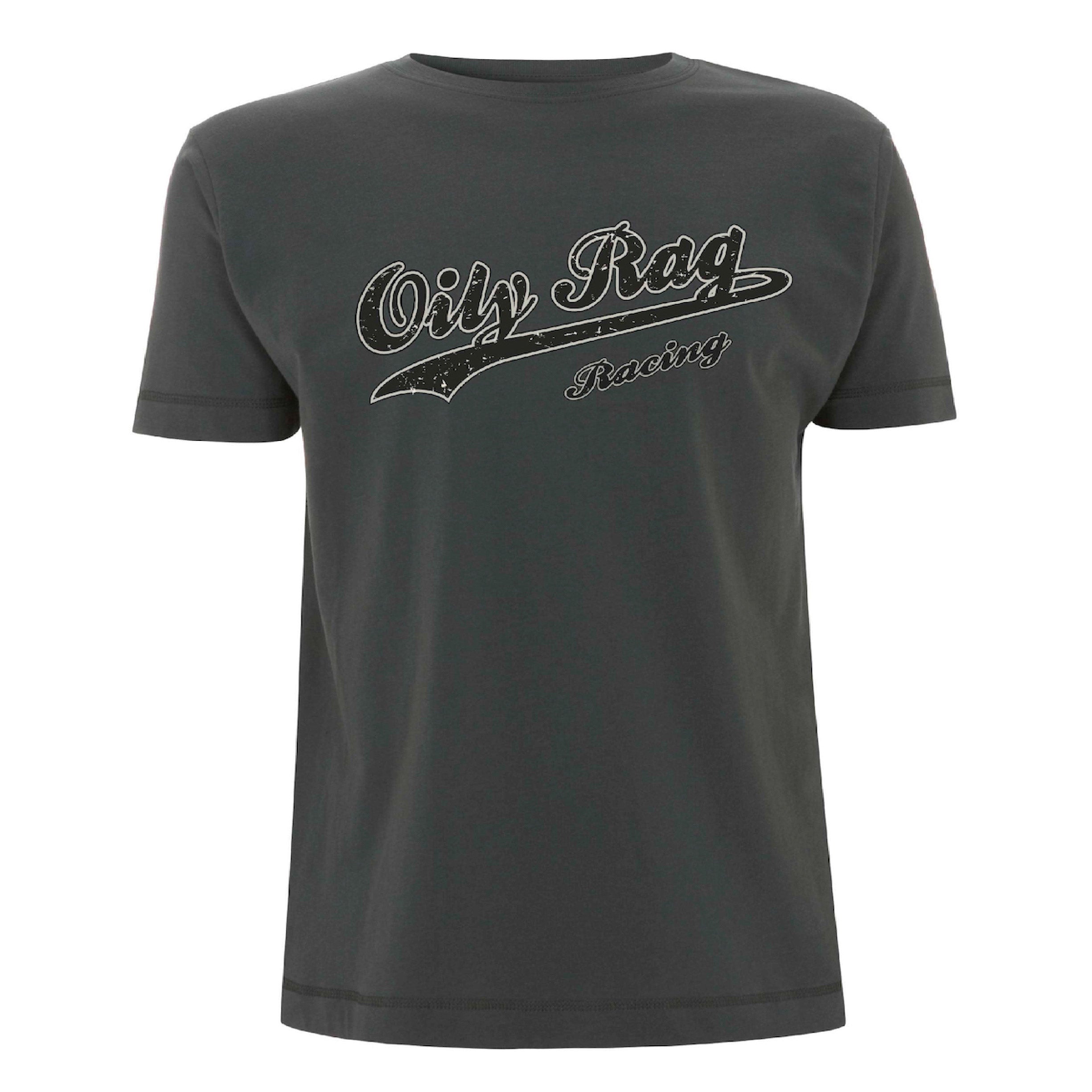 Racing T-shirt - Charcoal | Oily Rag Co