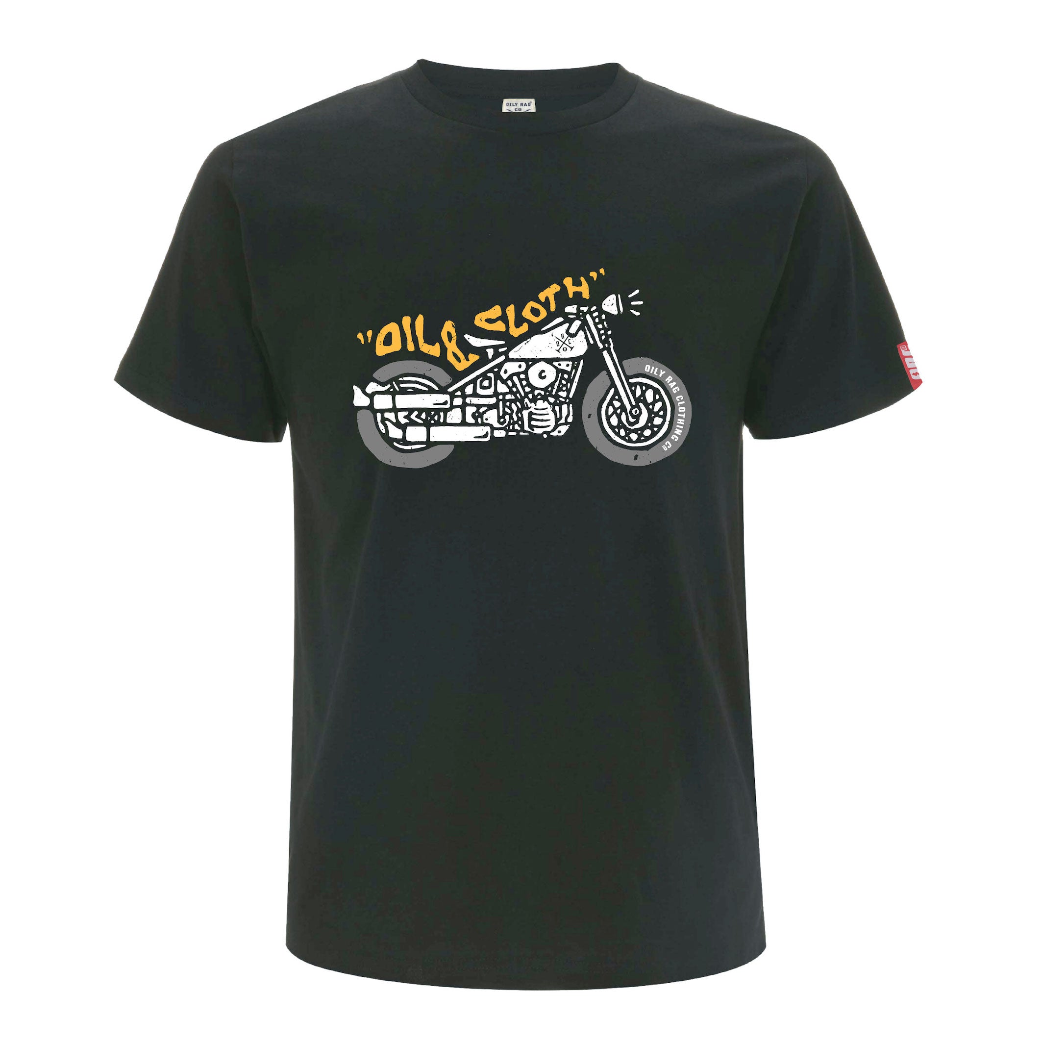 HD Bobber T-Shirt - Graphite - Black Label Collection | Oily Rag Co