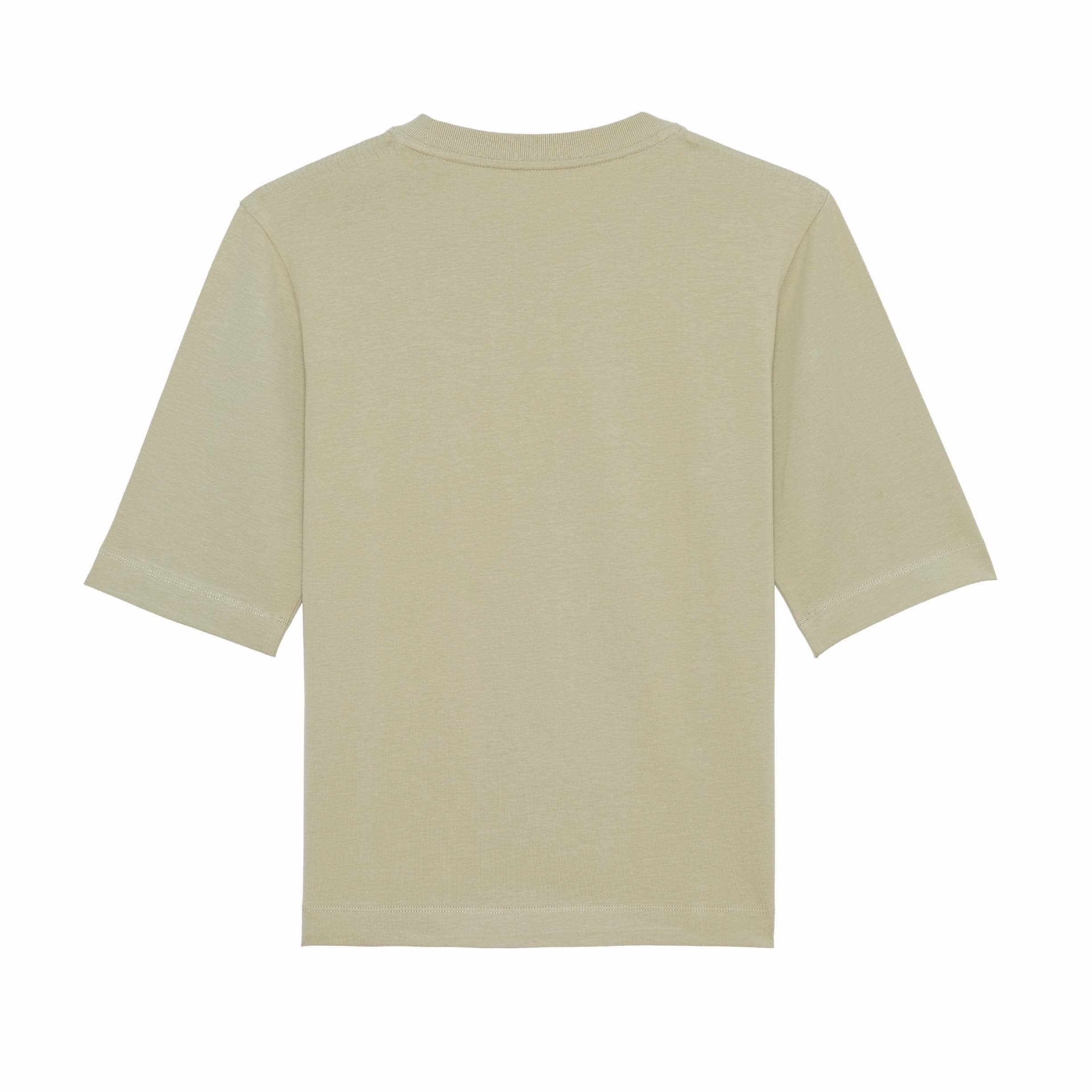 organic cotton, tshirt, boxy, ladies tshirt