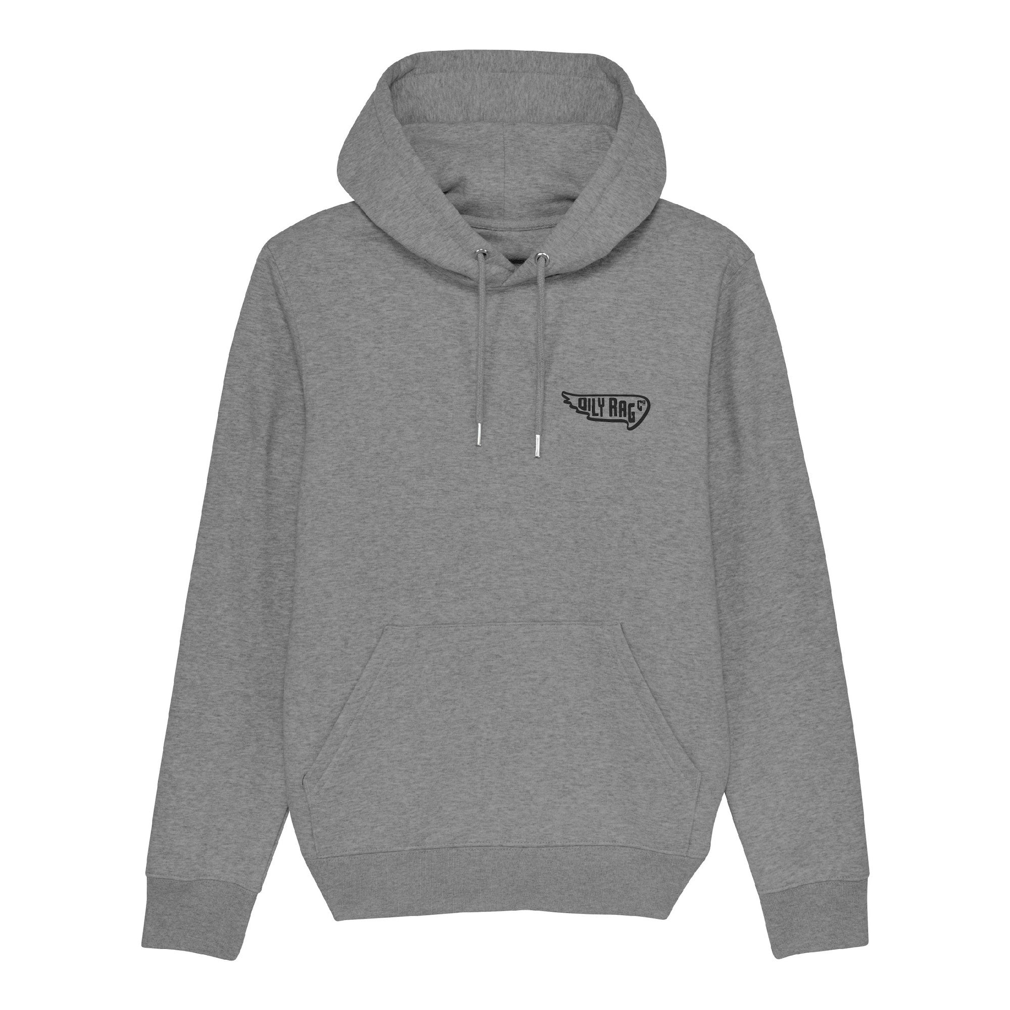 Spirit Pullover Hoodie - Mid Grey Heather | Oily Rag Co