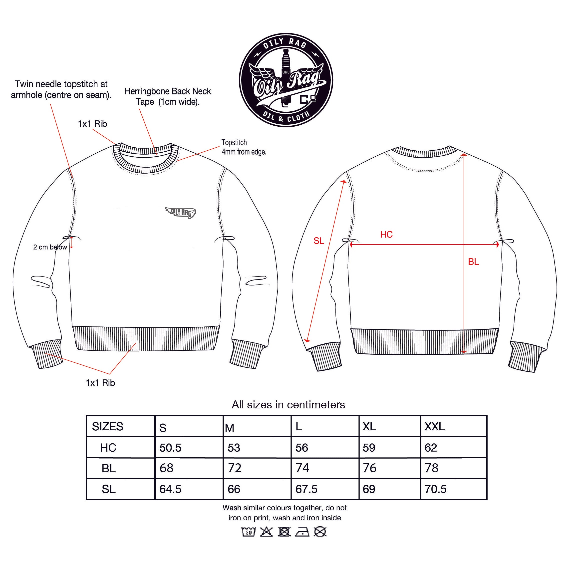 Spirit Crew Neck Sweatshirt - Grey Heather
