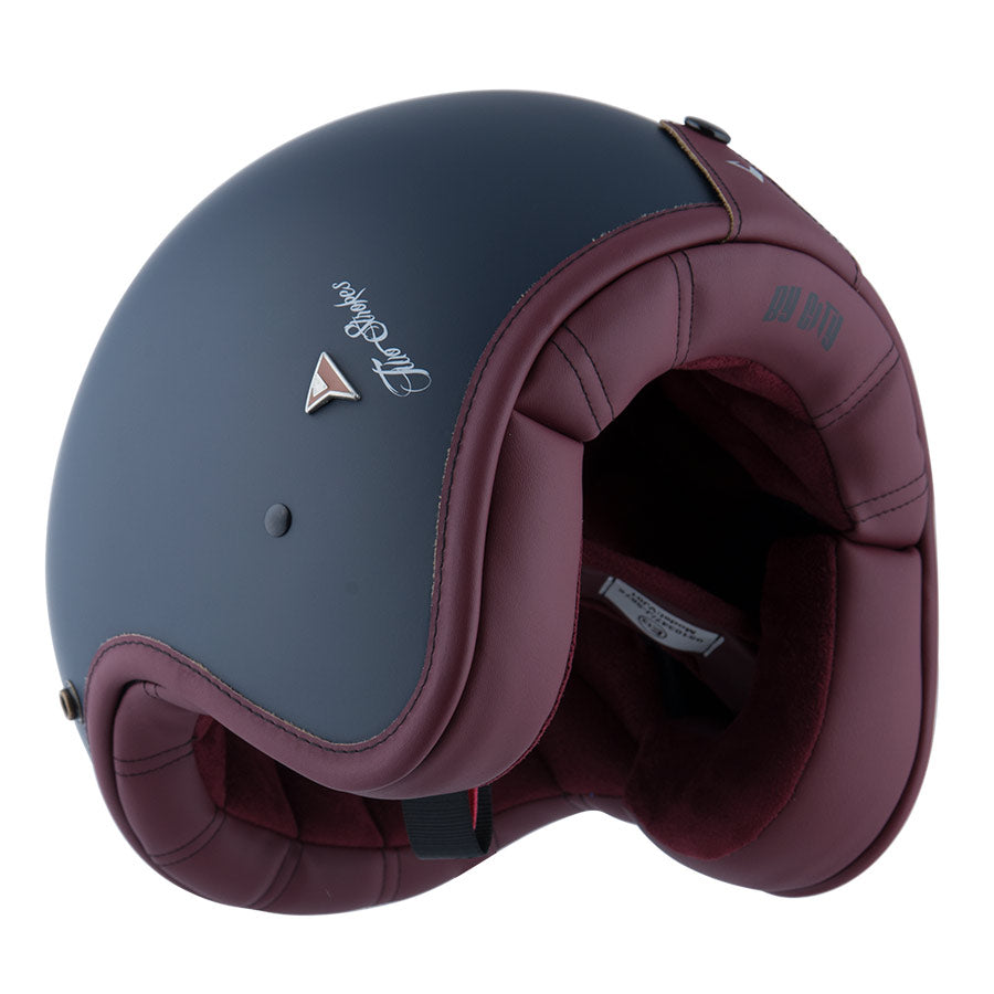 ByCity Two Strokes Open Face Helmet - Matte Blue