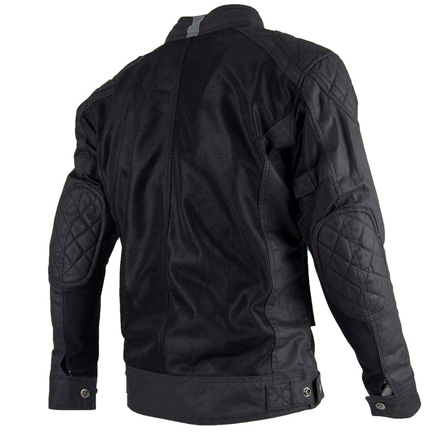 By City - By City Men's Teneree Venty II Mesh Textile Jacket Black - Men's Jackets - Salt Flats Clothing