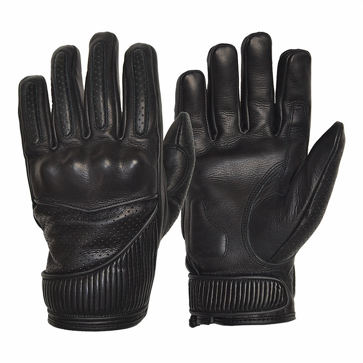 GOLDTOP Viceroy Gloves - Black / Silk Lined | Oily Rag Co