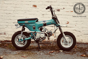Oily Rag Co Custom Built Honda Dax Monkey Bike - 1979 CT70