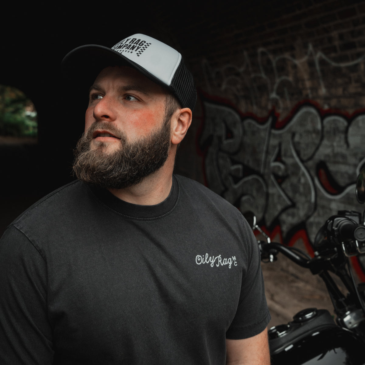 Flame & Fury T-Shirt - Vintage Black