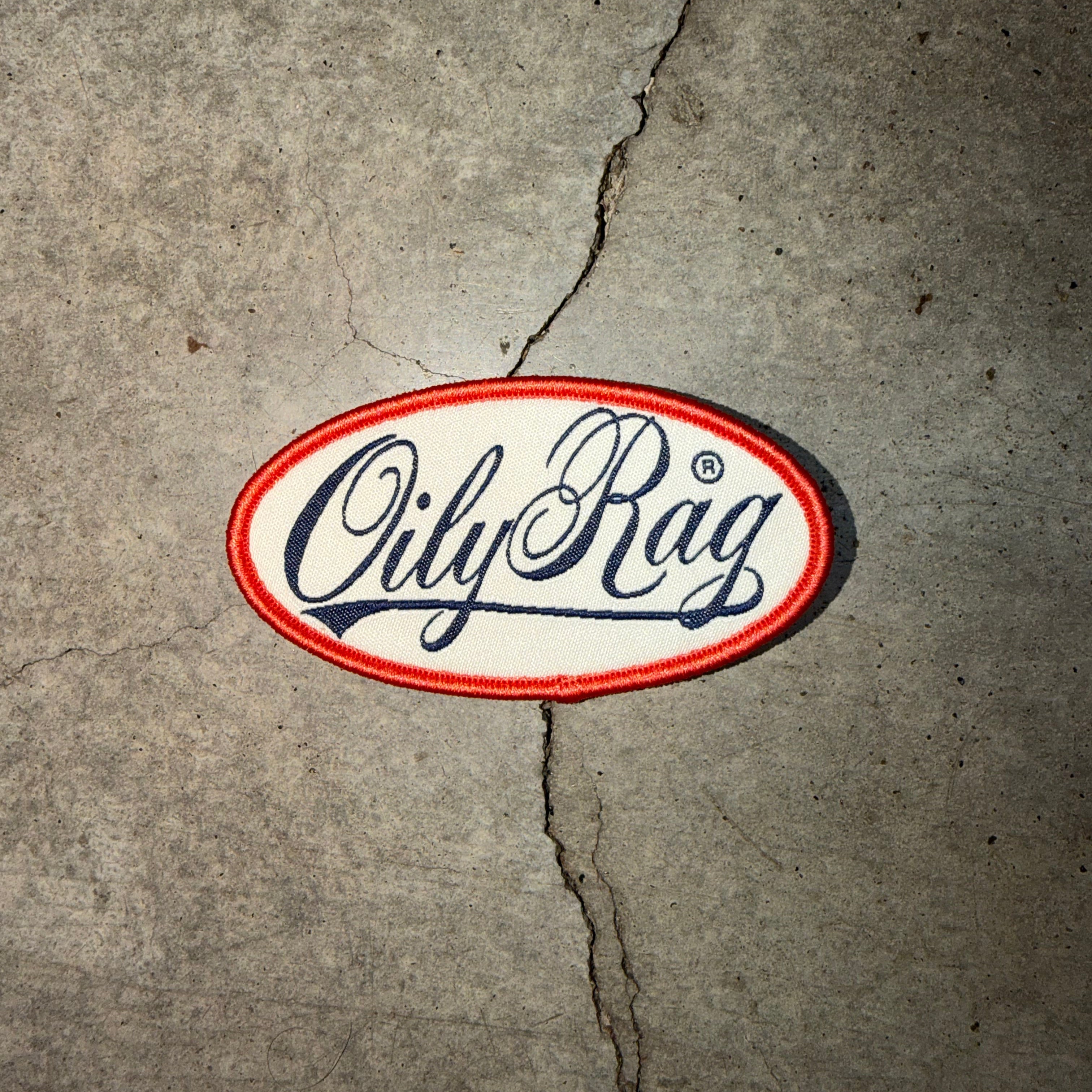 Workshop patch - White/Red