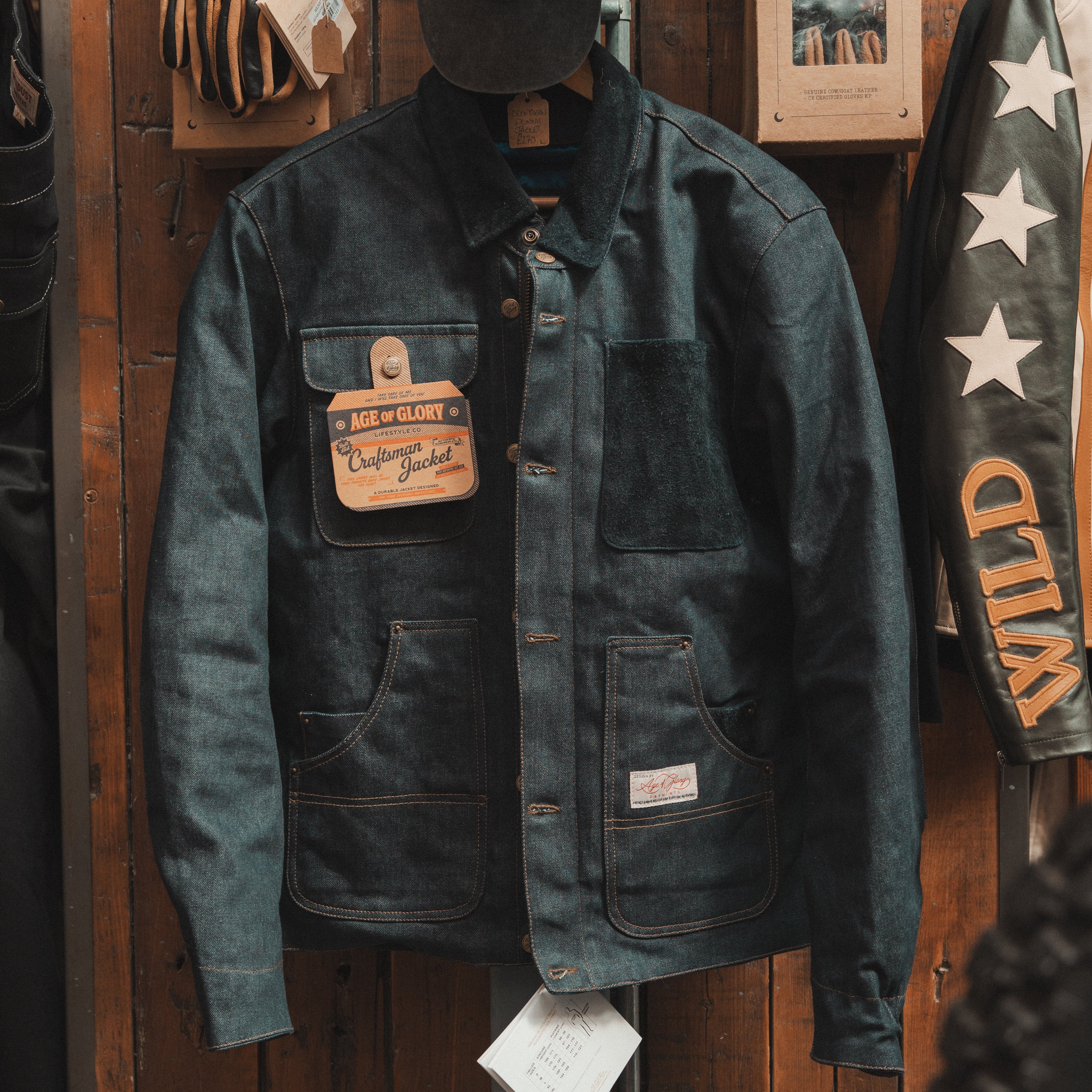 Age of Glory Craftsman Jacket - Denim