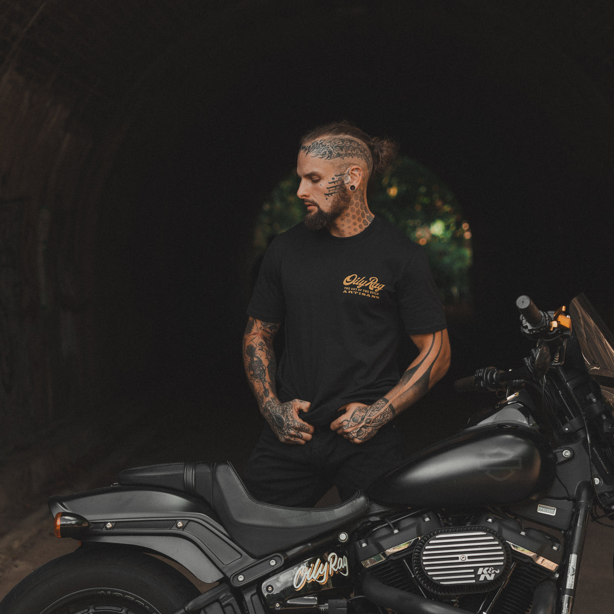 Paint & Pinstriping Artisan T-shirt - Back Print - Black