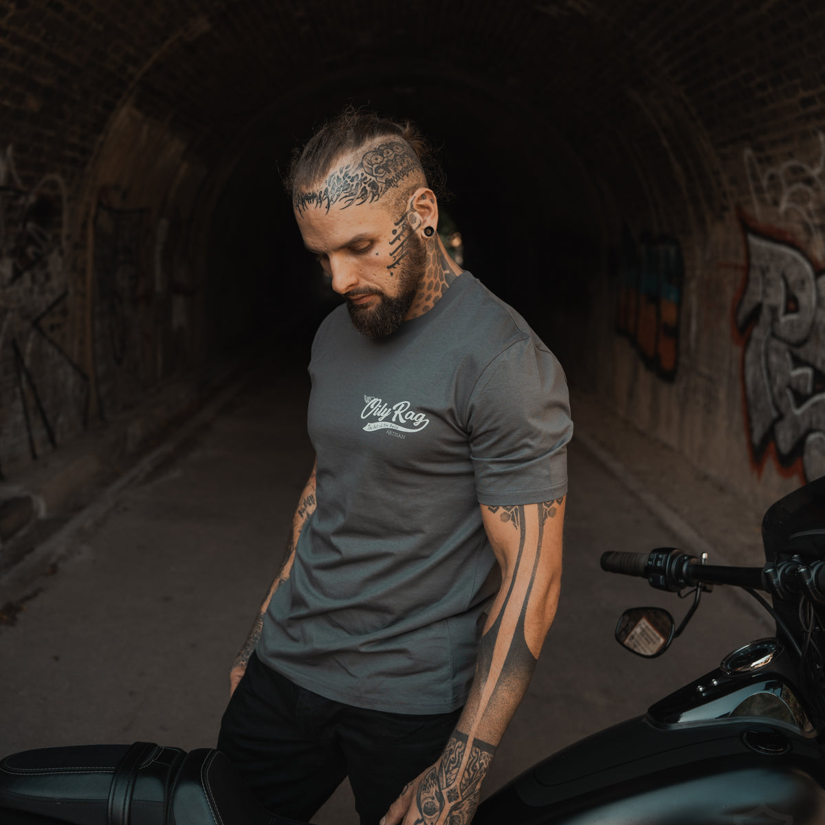 Engine Tuning Artisan T-shirt - Back Print - Graphite