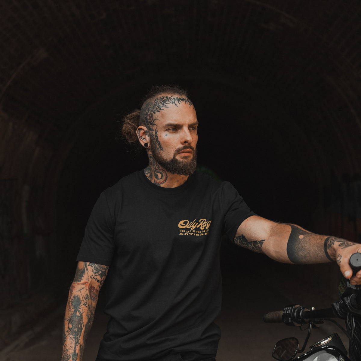 Paint & Pinstriping Artisan T-shirt - Back Print - Black