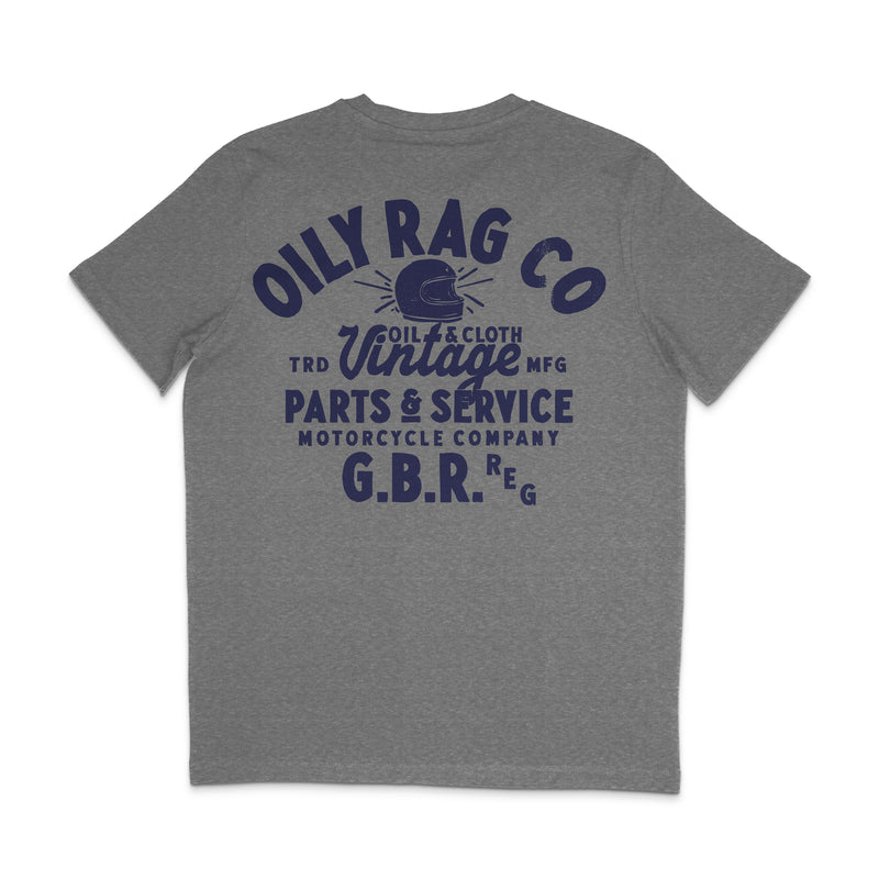 G.B.R. Vintage Tee - Grey - Black Label Collection