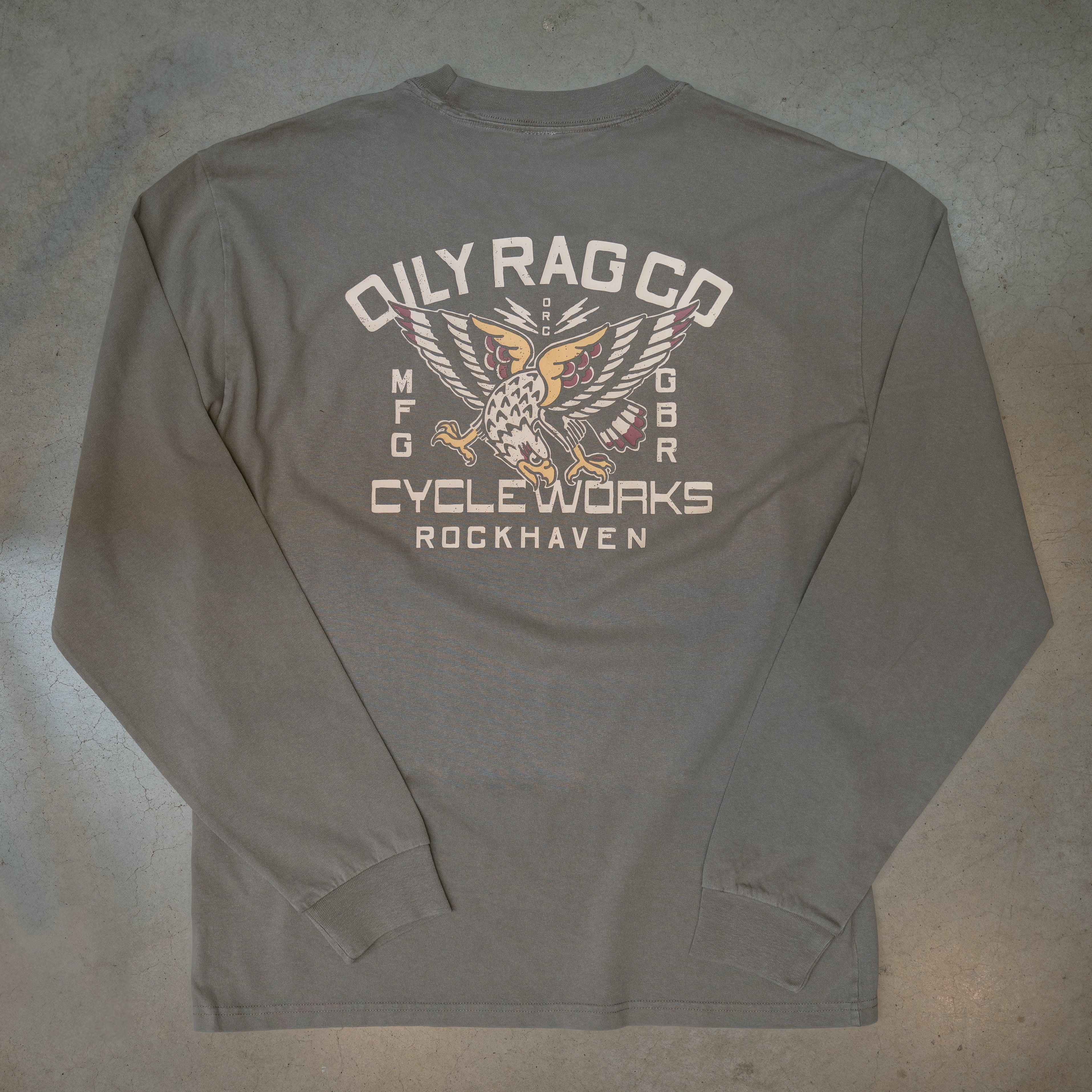 Cycleworks L/S T-Shirt - Vintage Grey