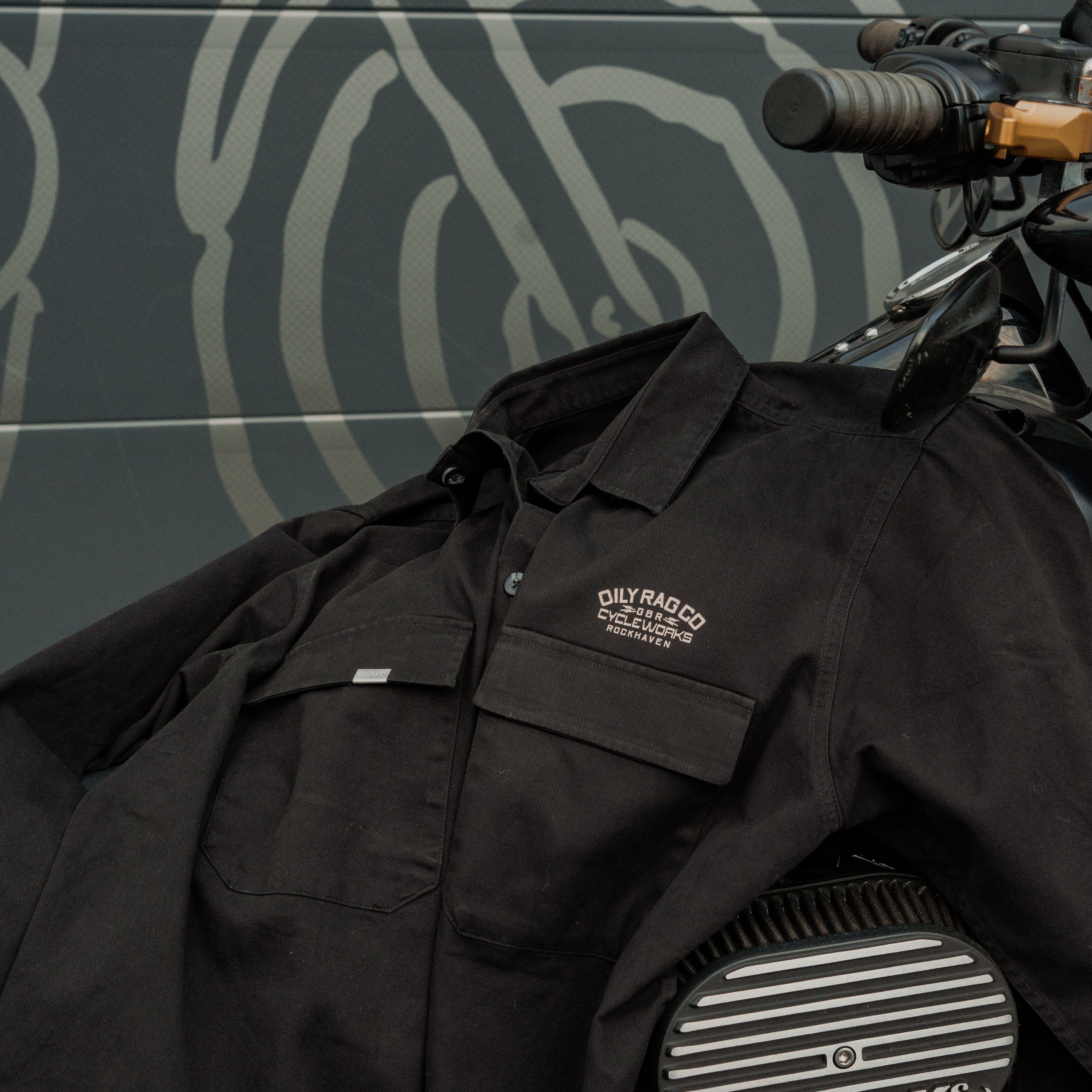 Cycleworks Drill Shirt - Black
