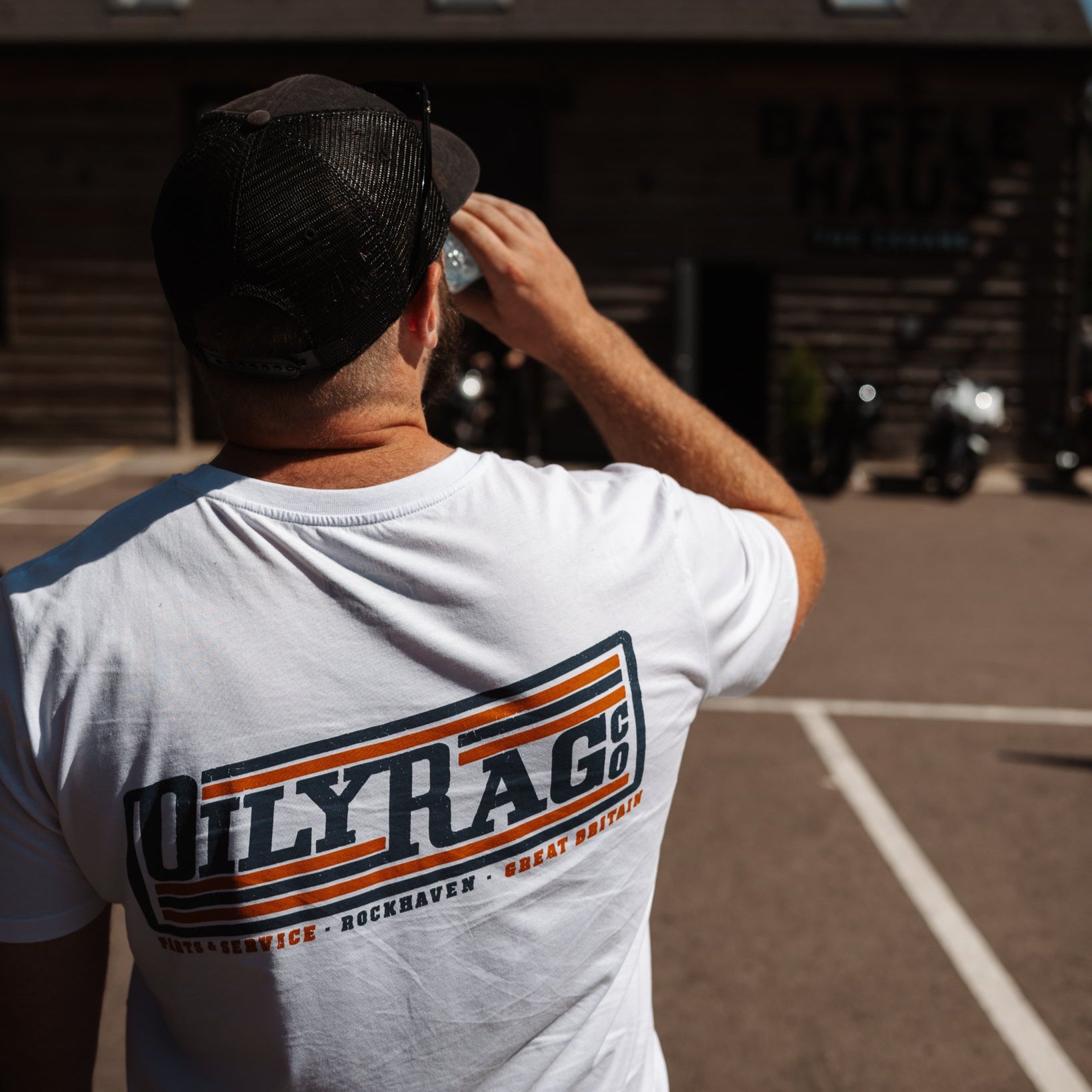 Retro Box T-Shirt - White